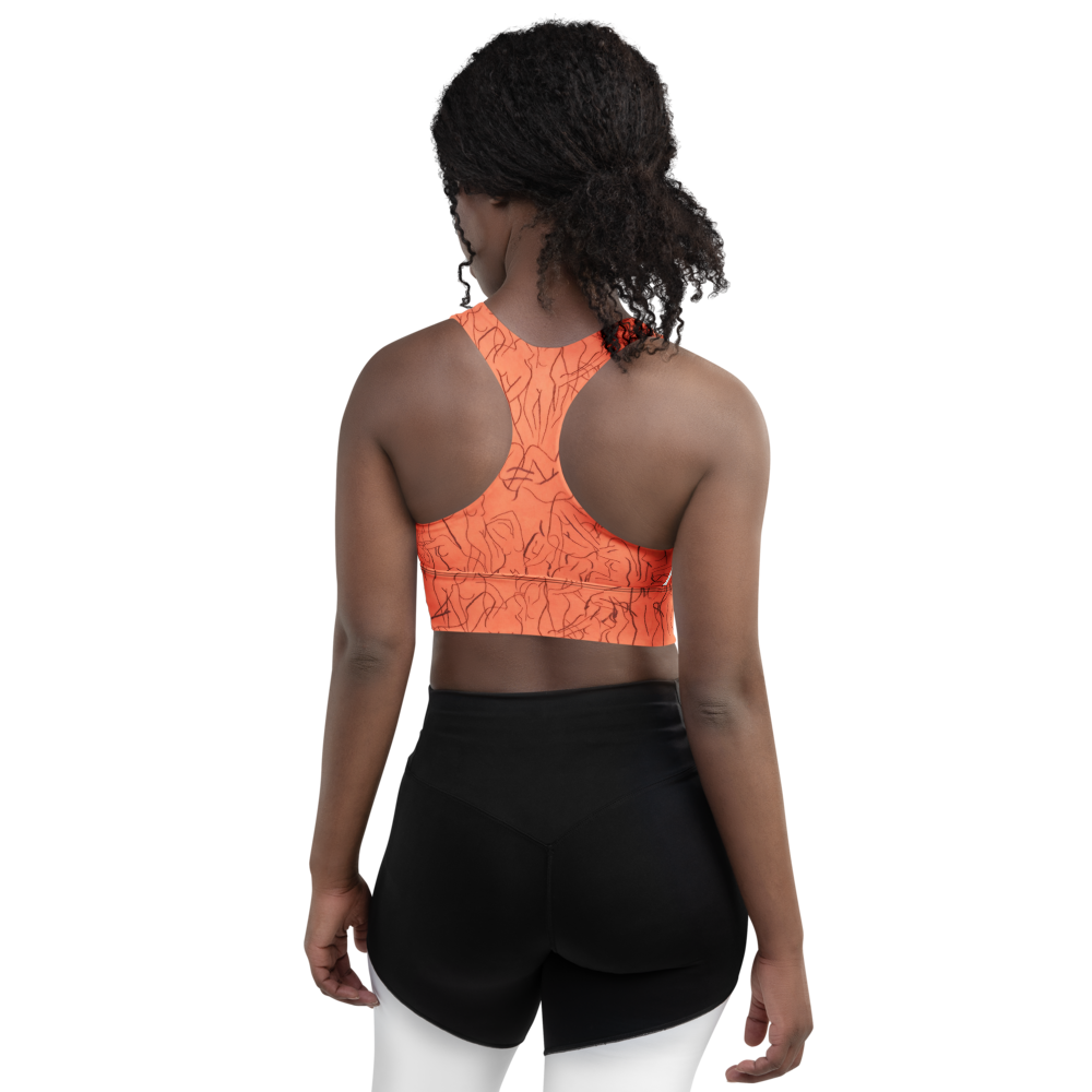 Art-Inspired Sports Bra