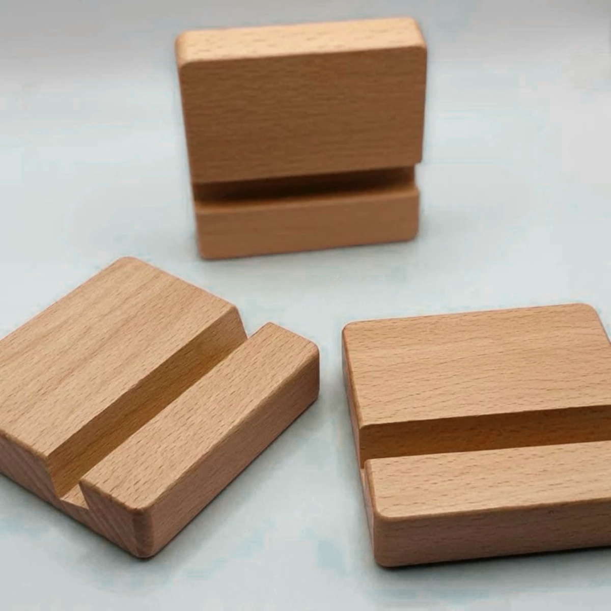 Mini wooden phone stand holder - Single Slot