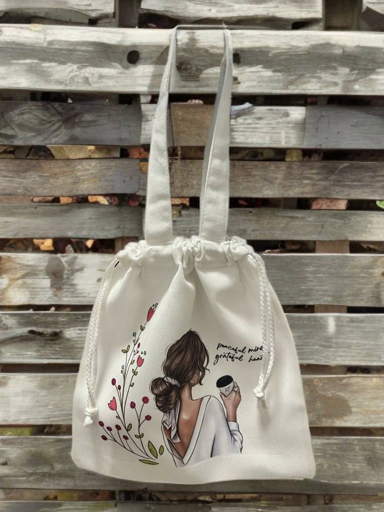 Drawstring Handbag