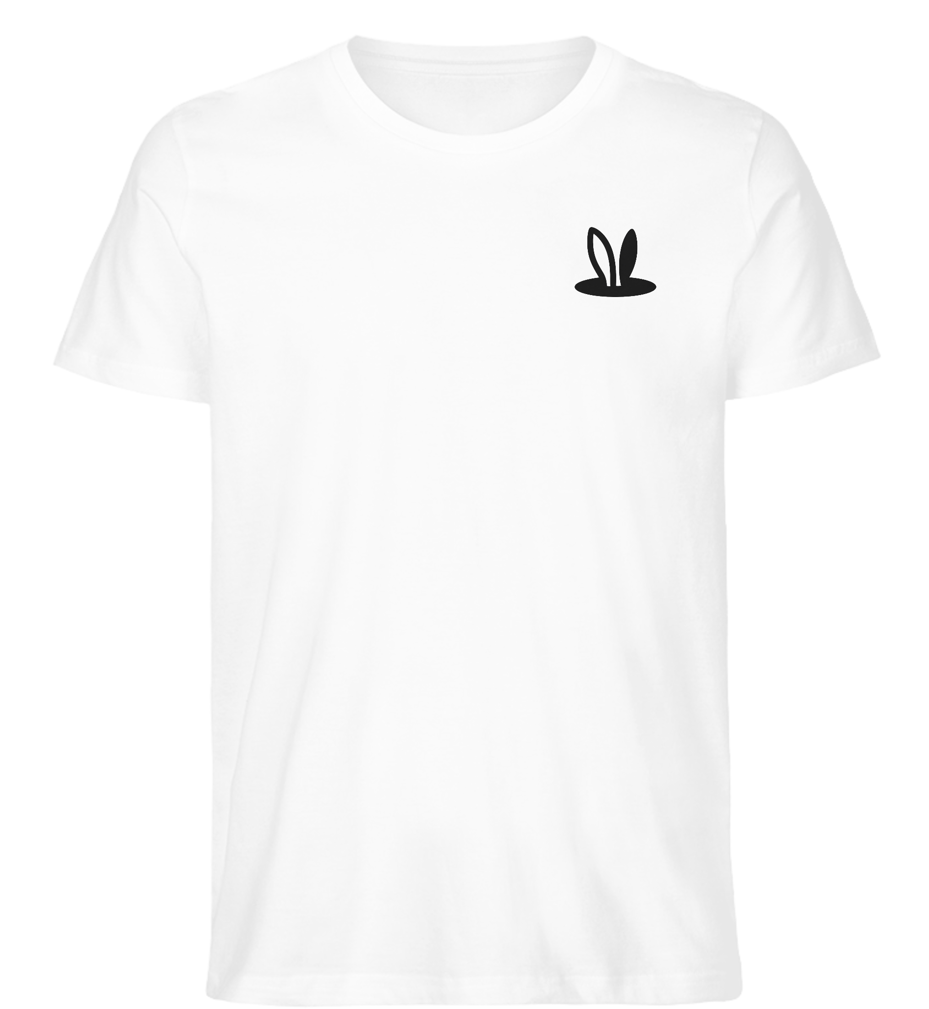Rabbit Hole Slim Fit T-Shirt (Small Logo - front)