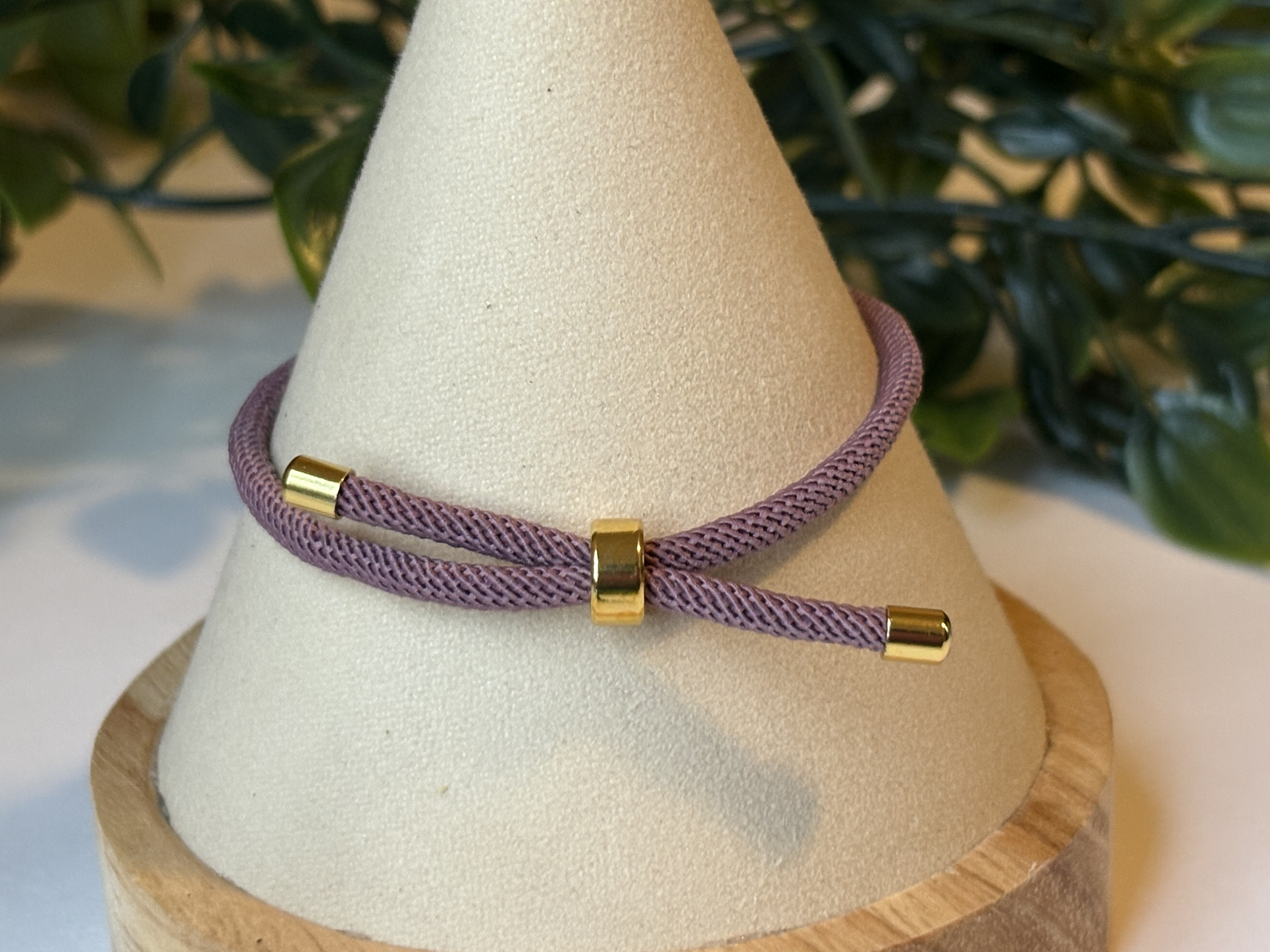 Purple and Gold Butterfly Sparkle Bracelet