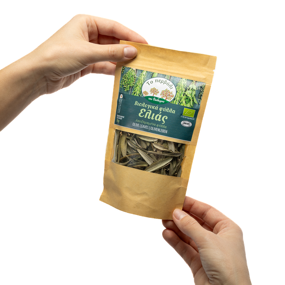 Džiovinti alyvmedžių lapai