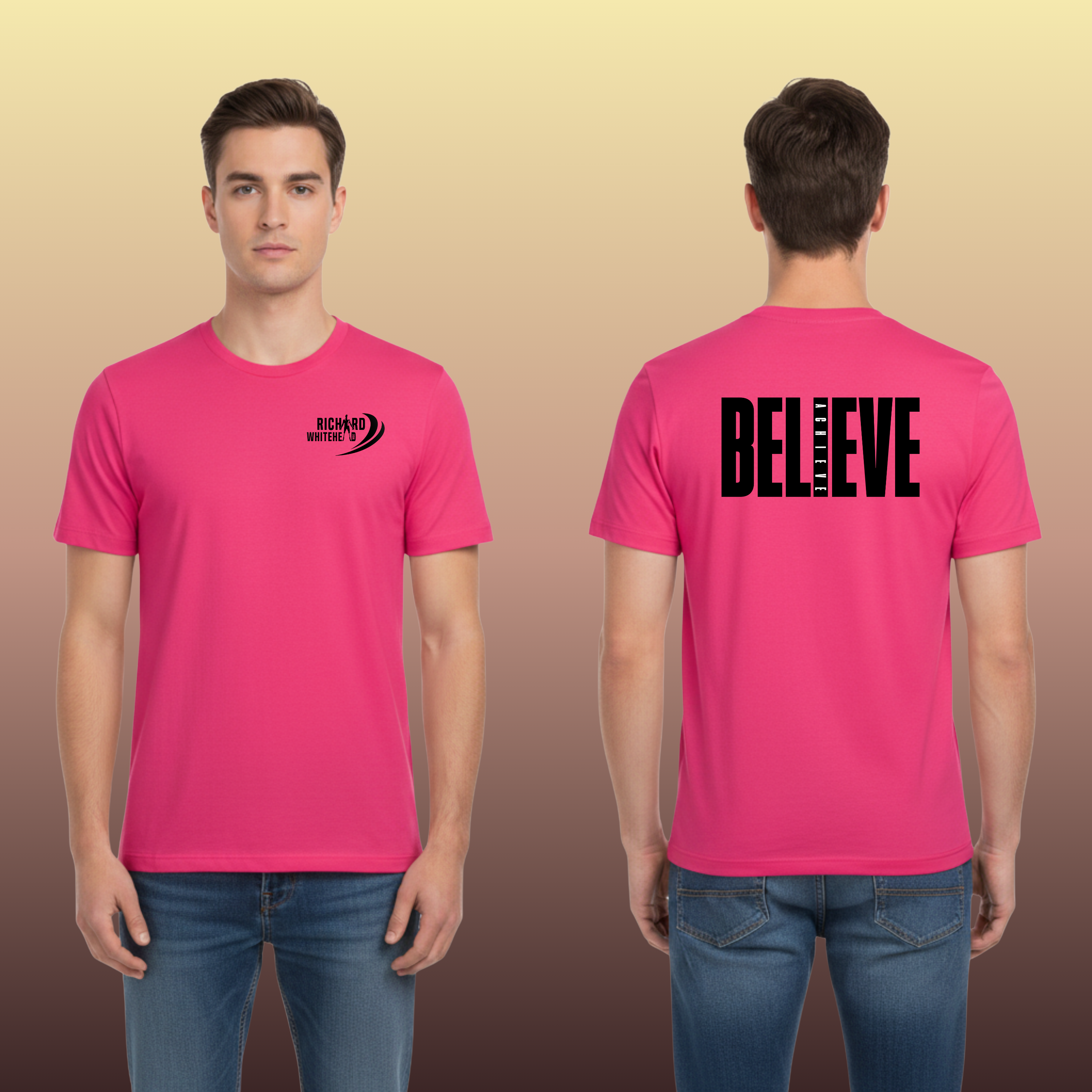 Richard Whitehead Hyper Pink Sportswear T-Shirt