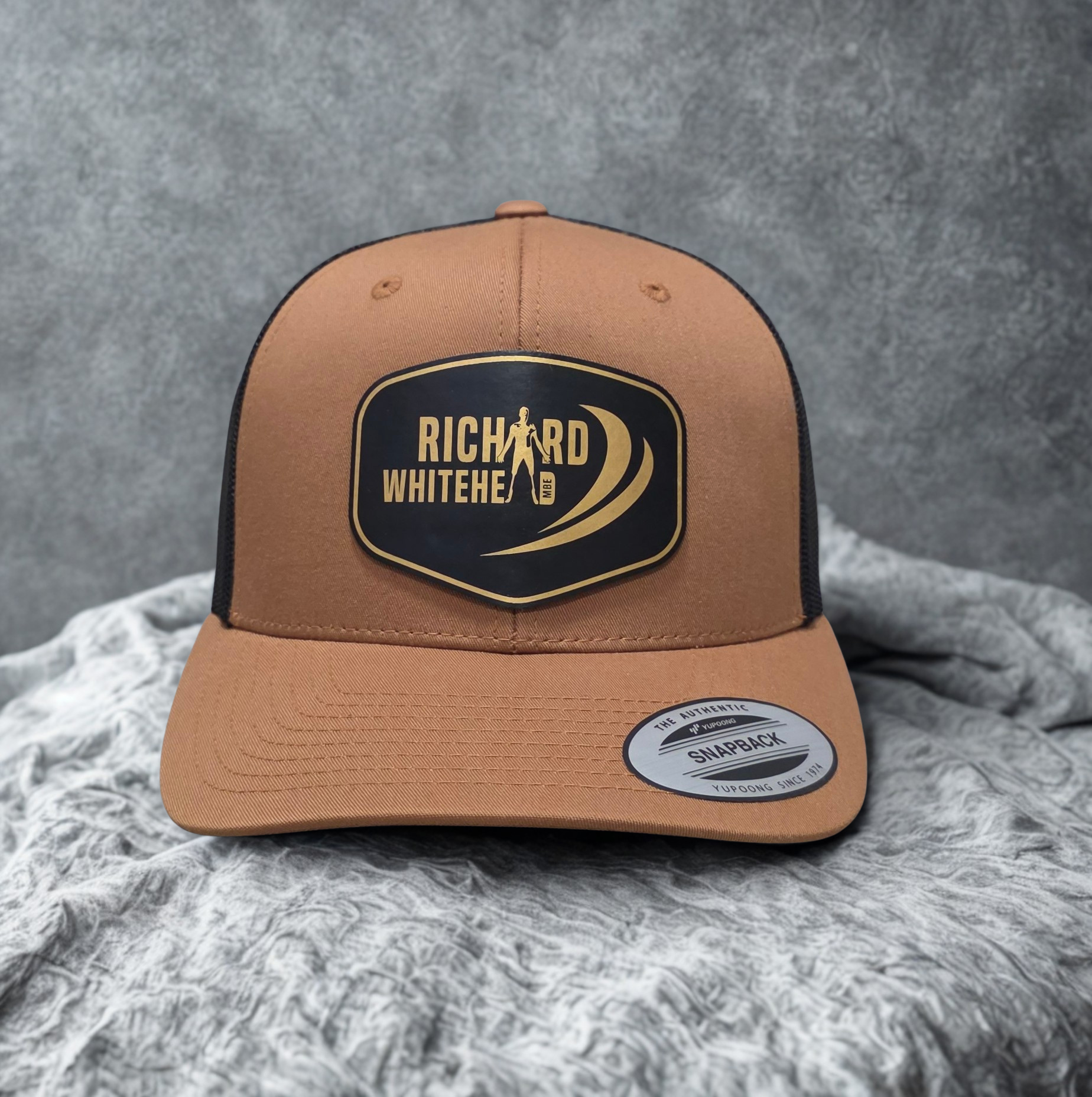 Richard Whitehead Caramel/Black Trucker Cap