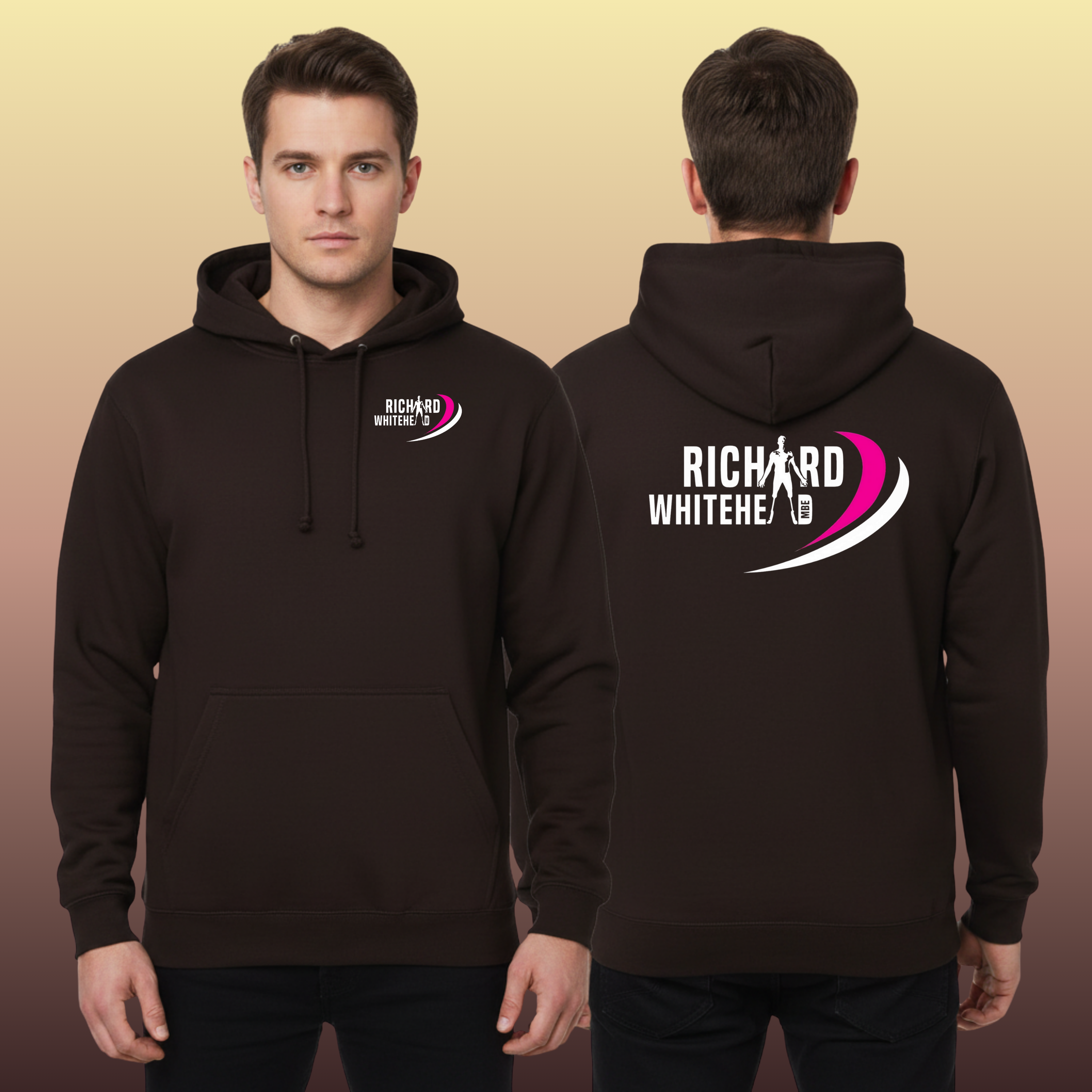 Richard Whitehead Black Hoodie 