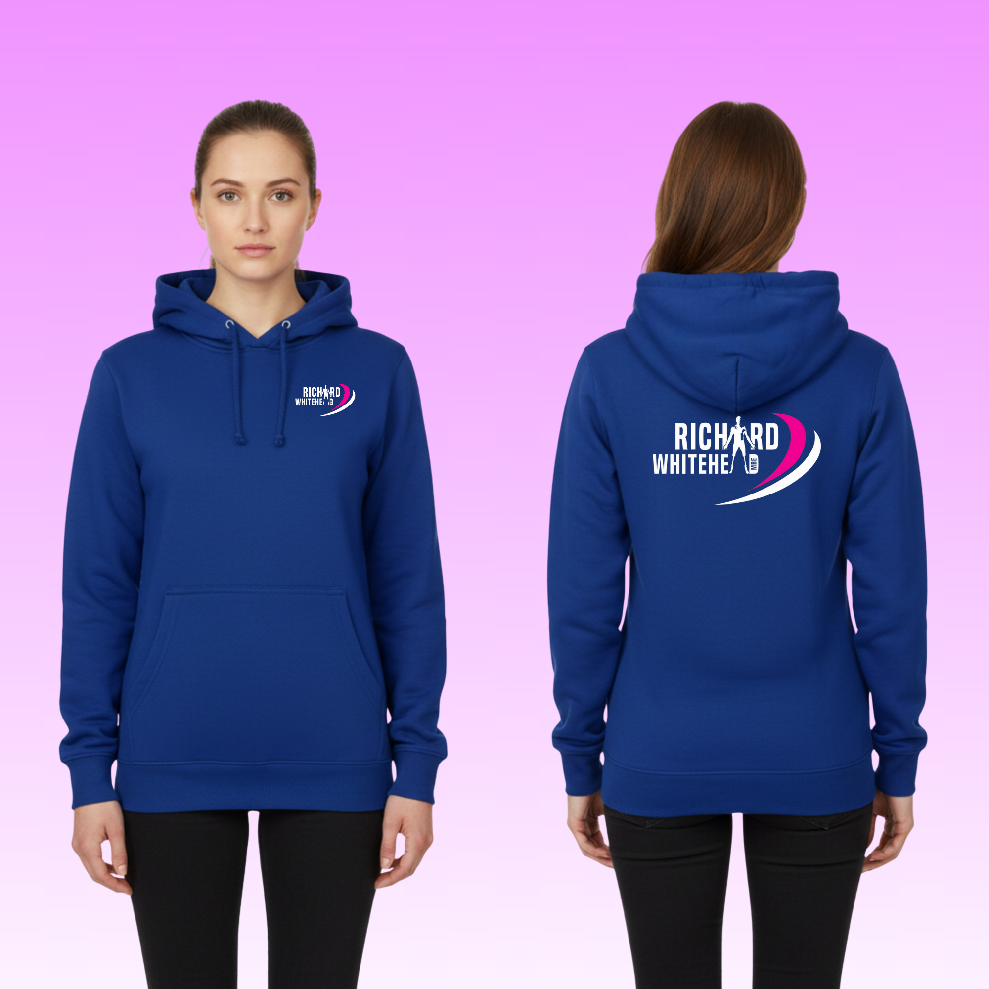 Richard Whitehead Royal Blue Hoodie