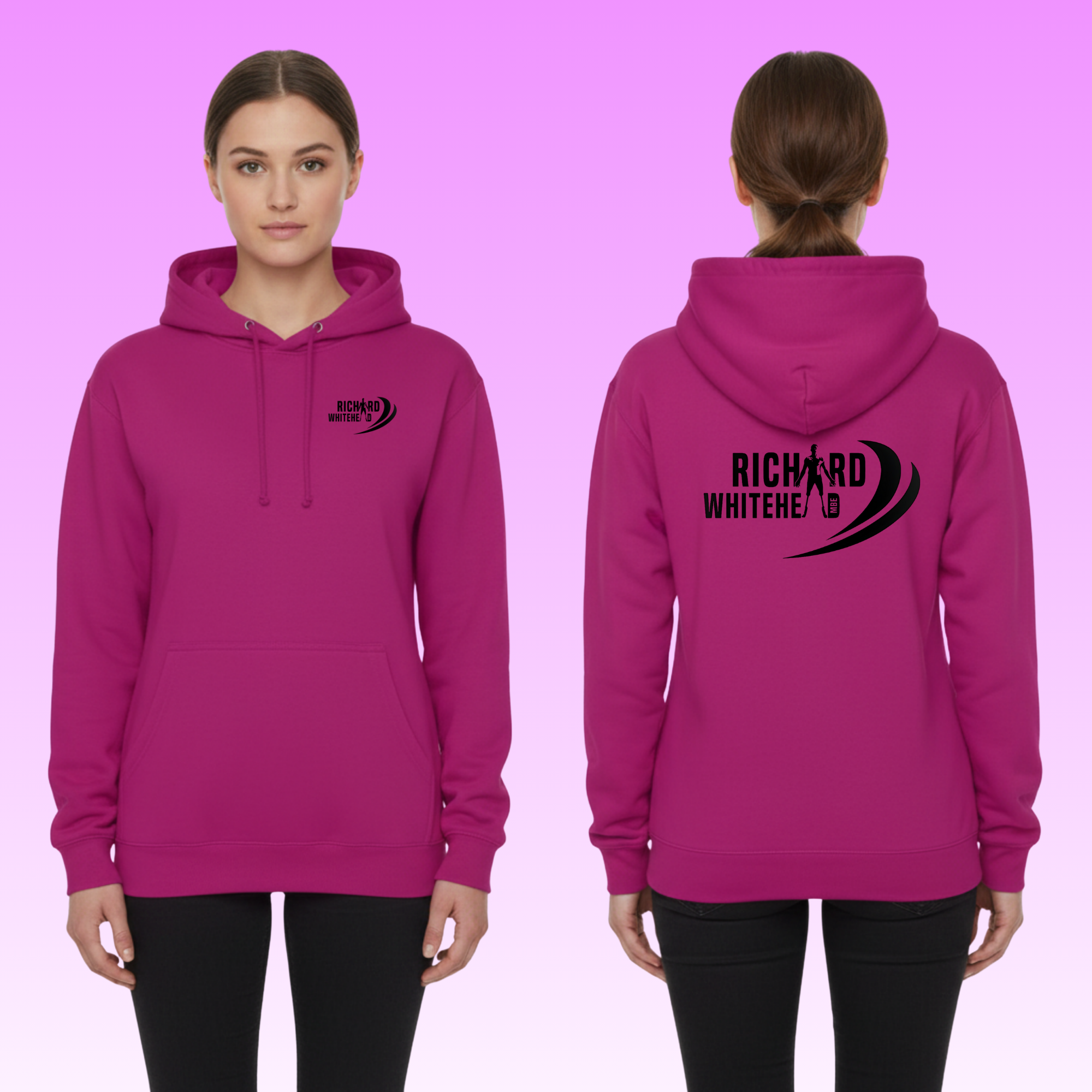 Richard Whitehead Fuchsia Pink Hoodie