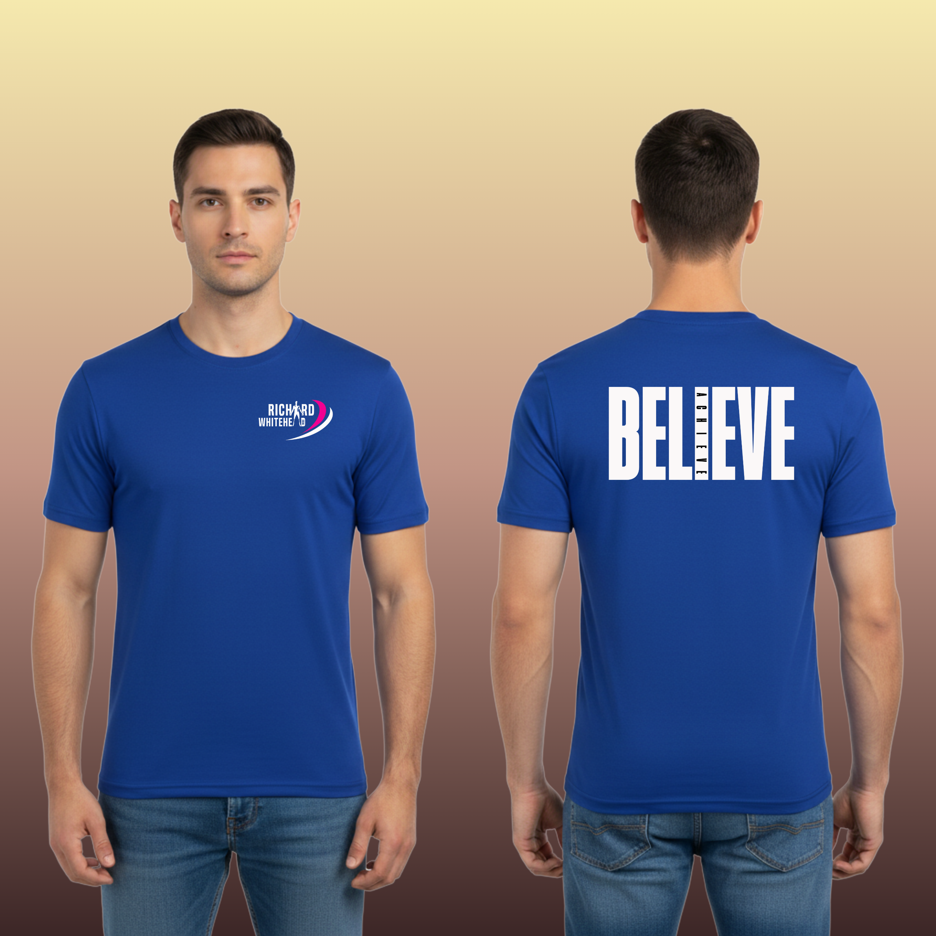 Richard Whitehead Royal Blue Sportswear T-Shirt