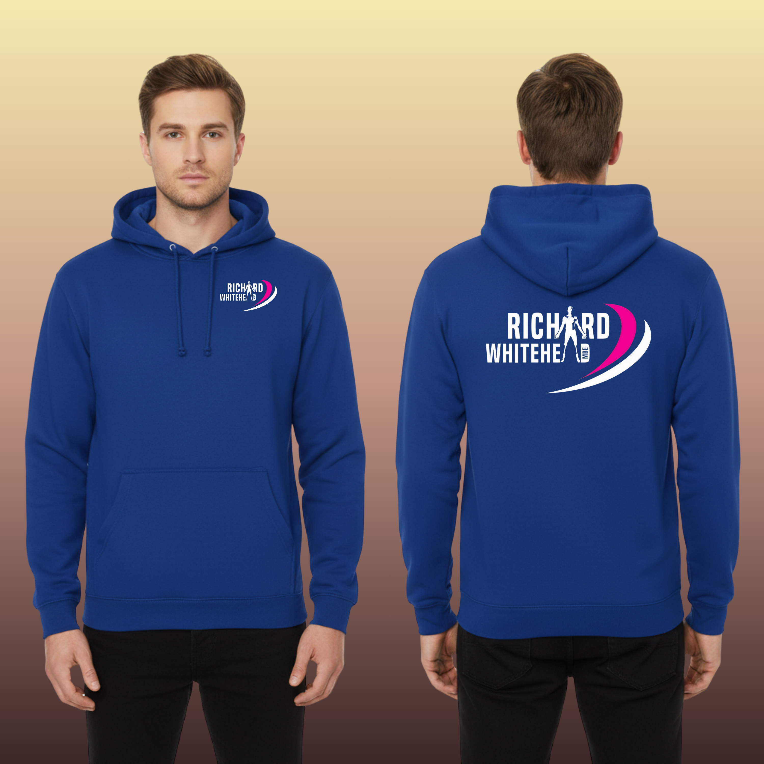 Richard Whitehead Royal Blue Hoodie