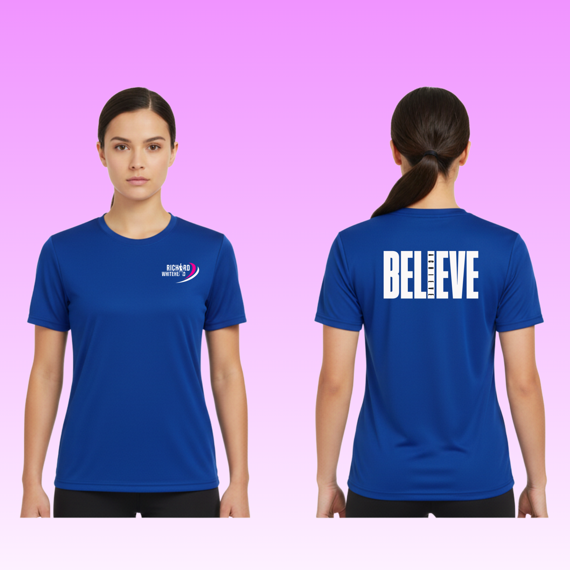 Richard Whitehead Royal Blue Sportswear T-Shirt