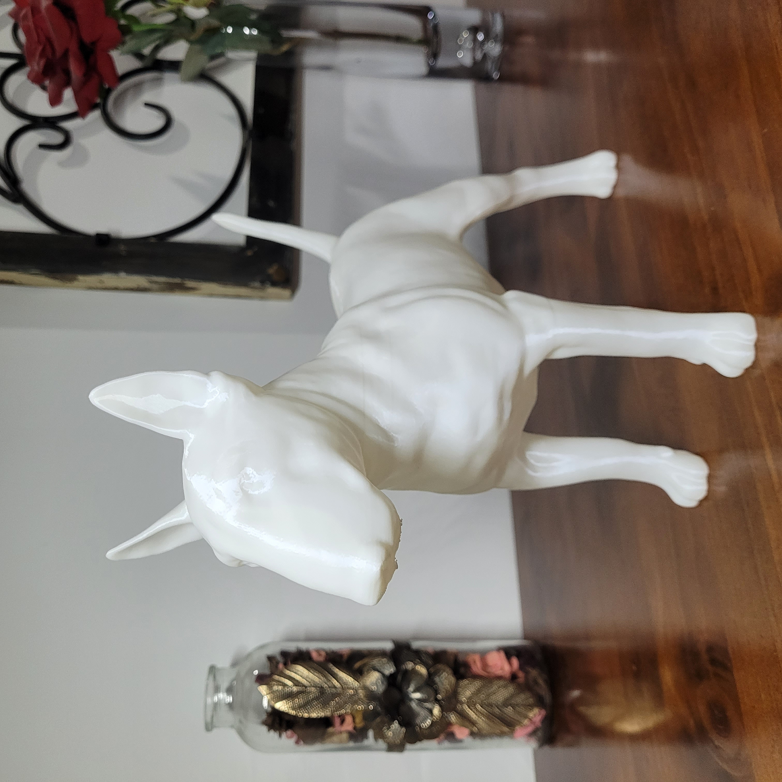 Bull Terrier Dog Statue
