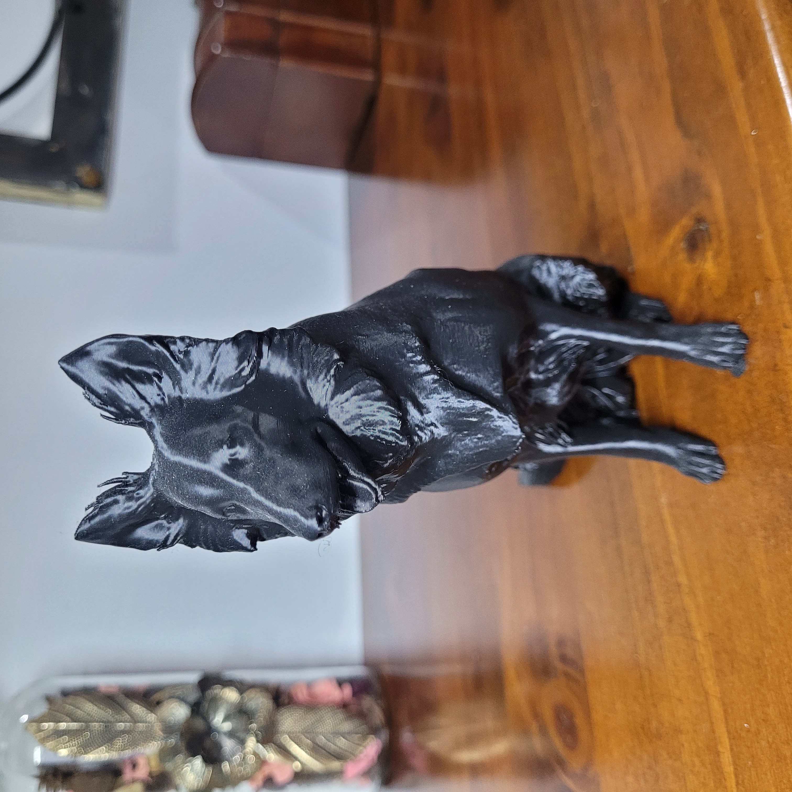 Border Collie Dog Statue