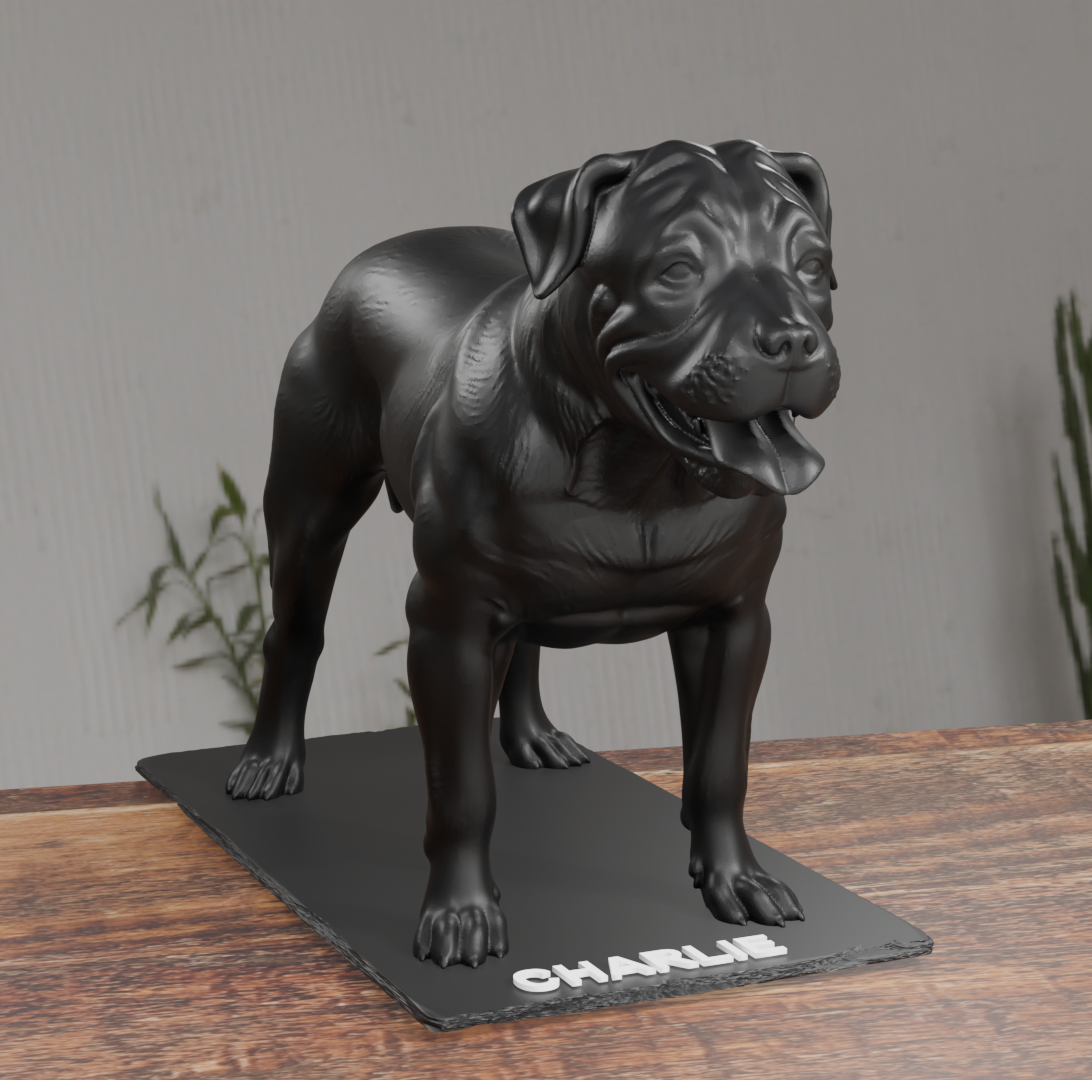 Boerboel Dog Statue