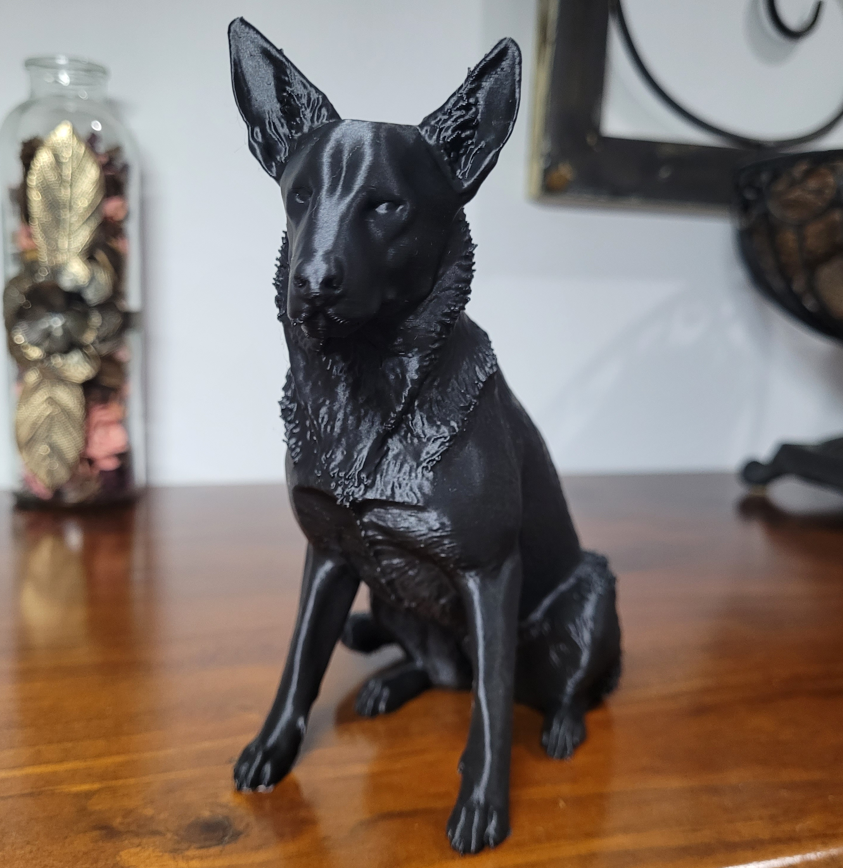 Australian Kelpie Dog Statue - Design 02
