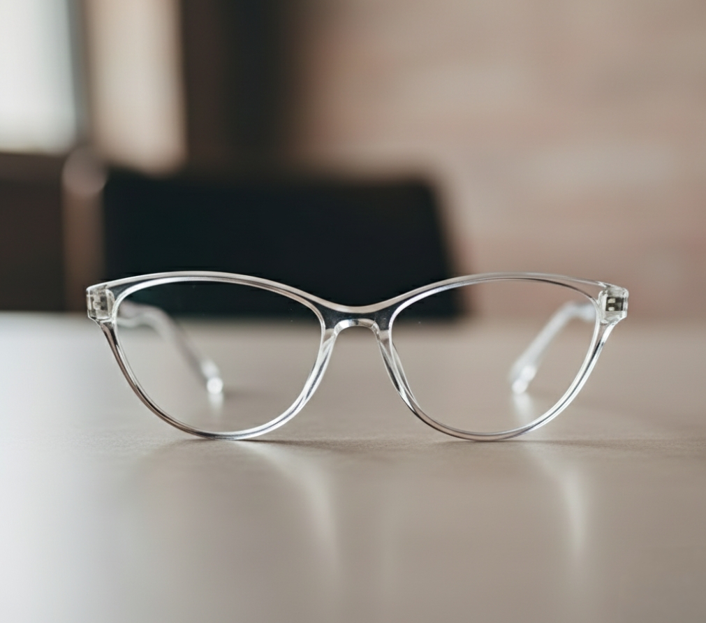 Clear Cat-eye Frame Eyeglasses