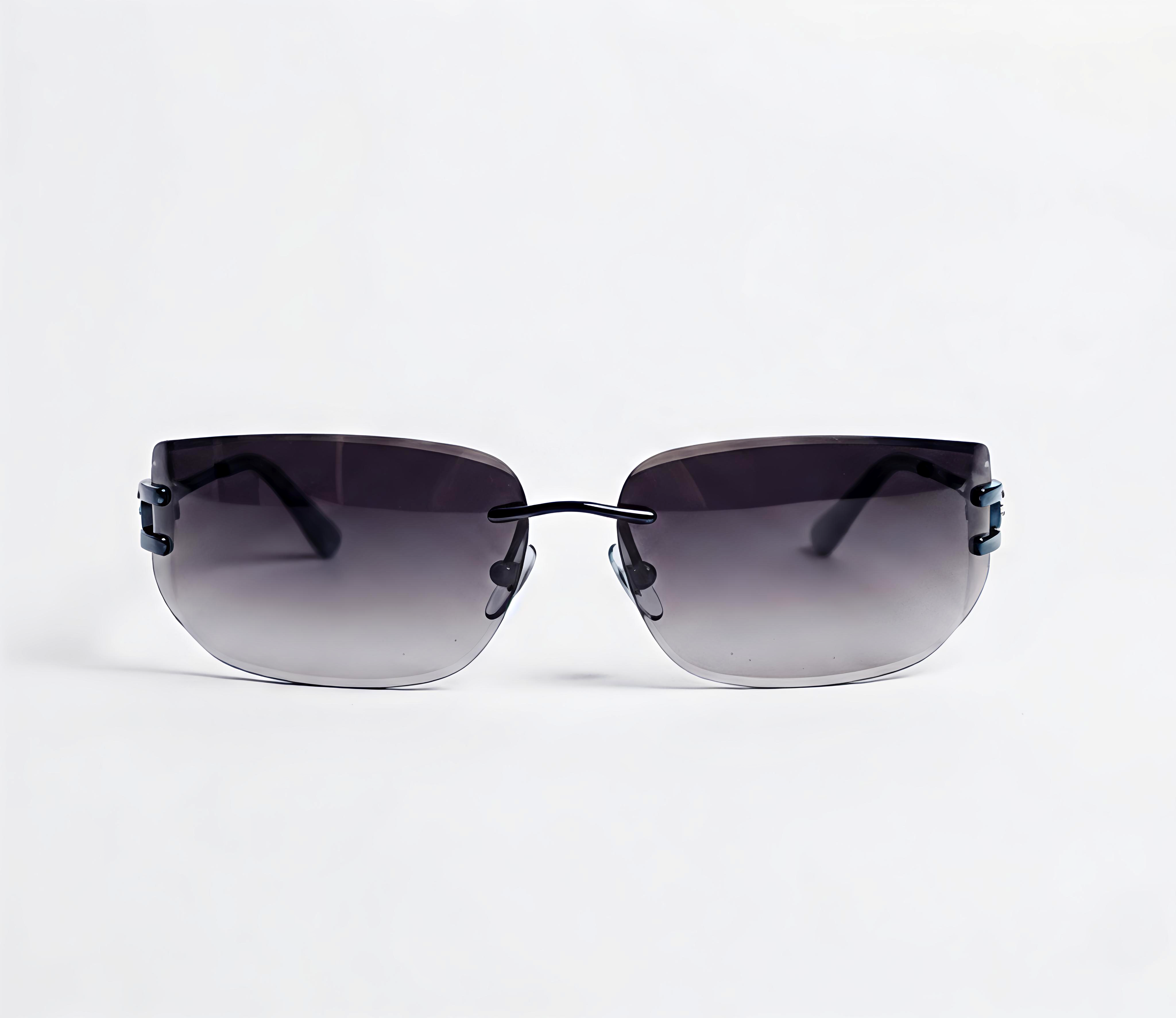 Matrix Rimless Wrap Sunglasses