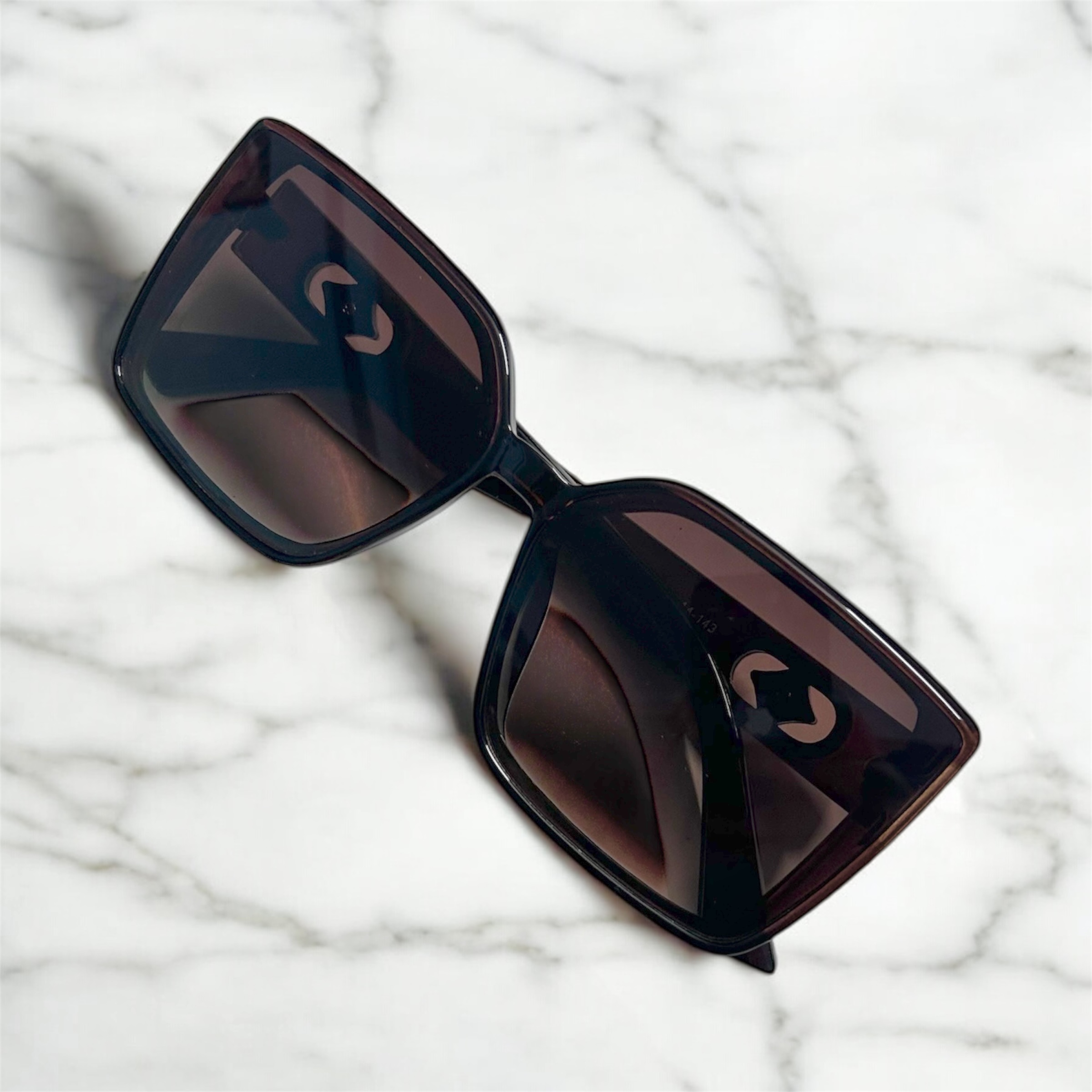 Square Brown Sunglasses