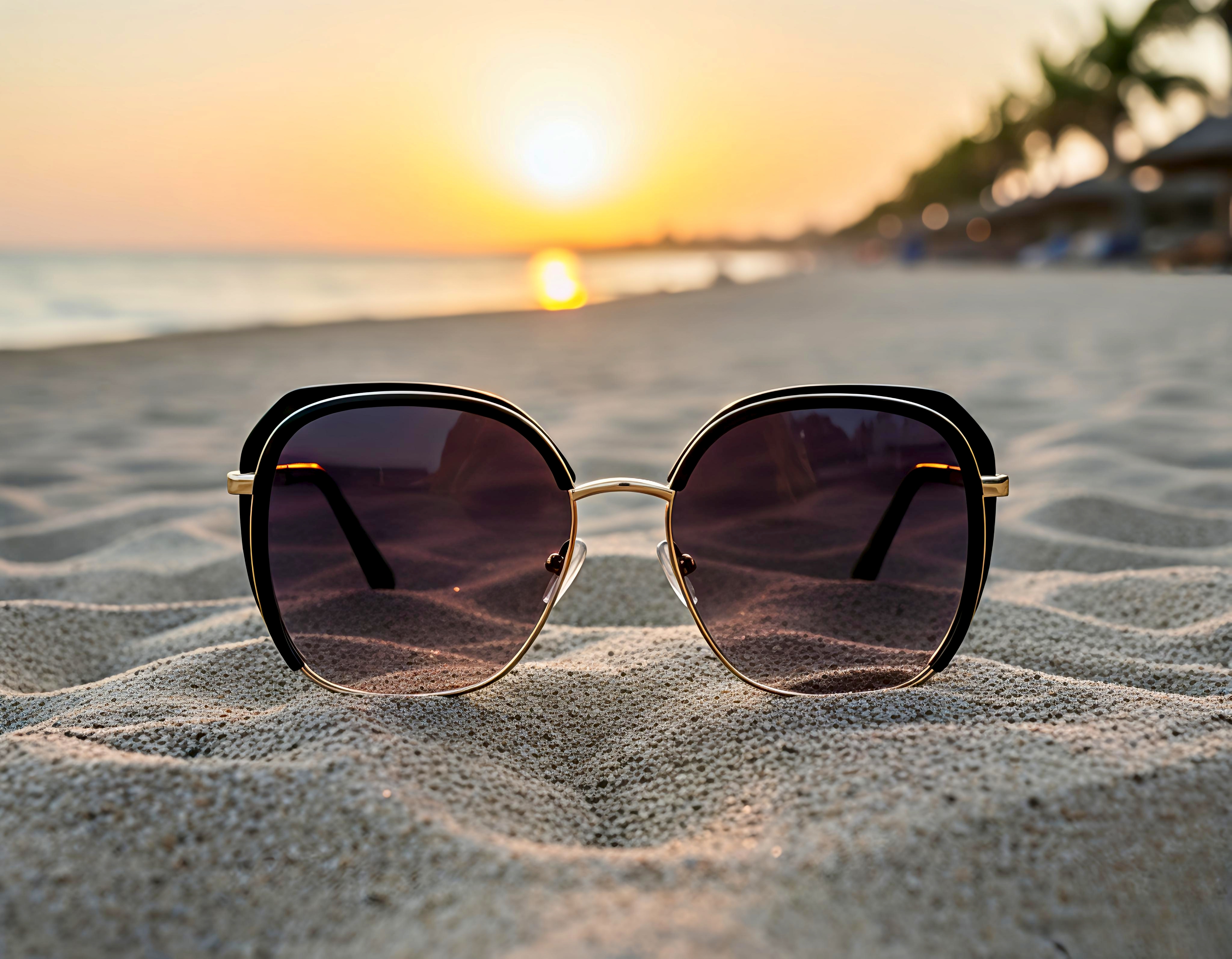 Exclusive Rounded-Square Sunglasses