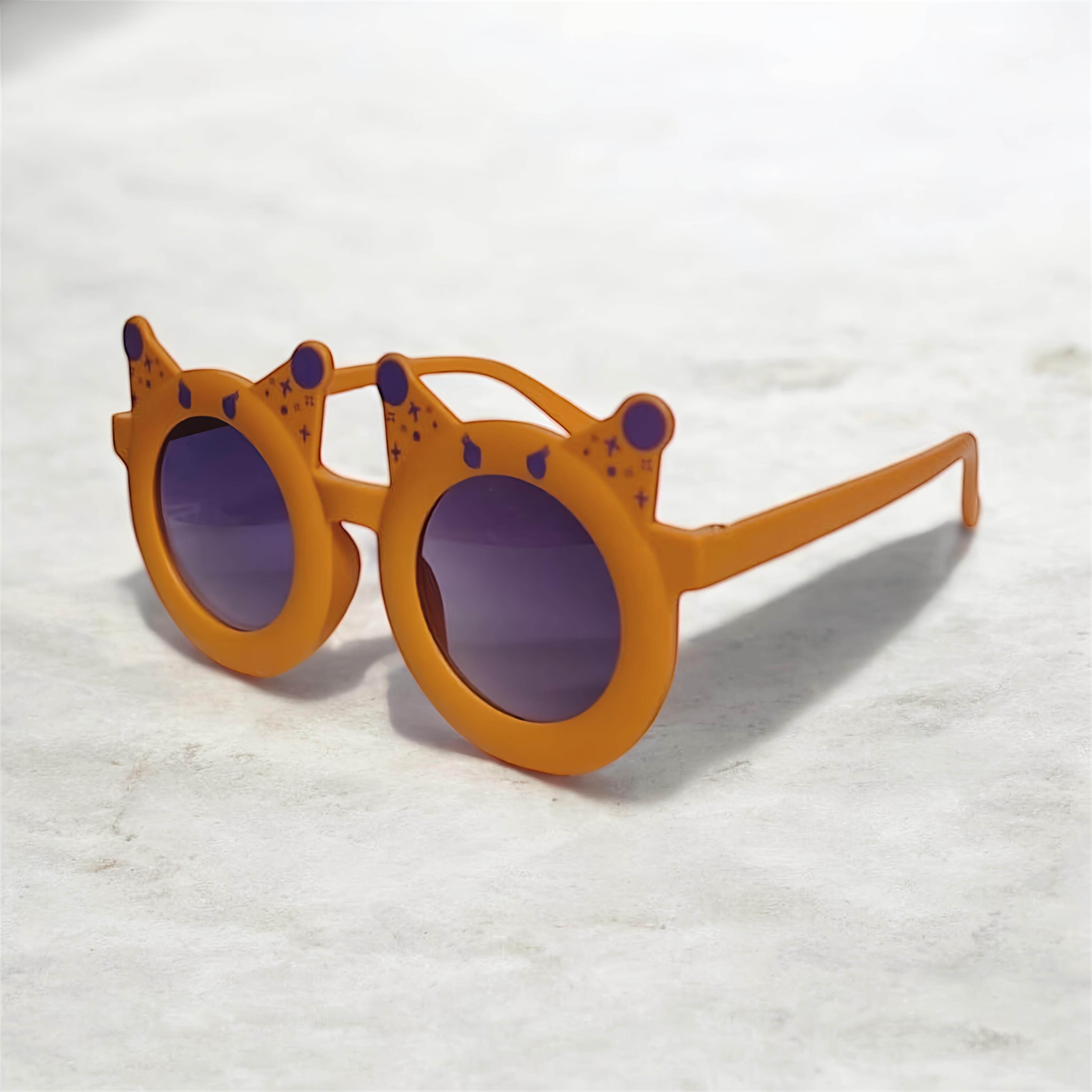 Mustard Yellow Kitty Ears Sunglasses