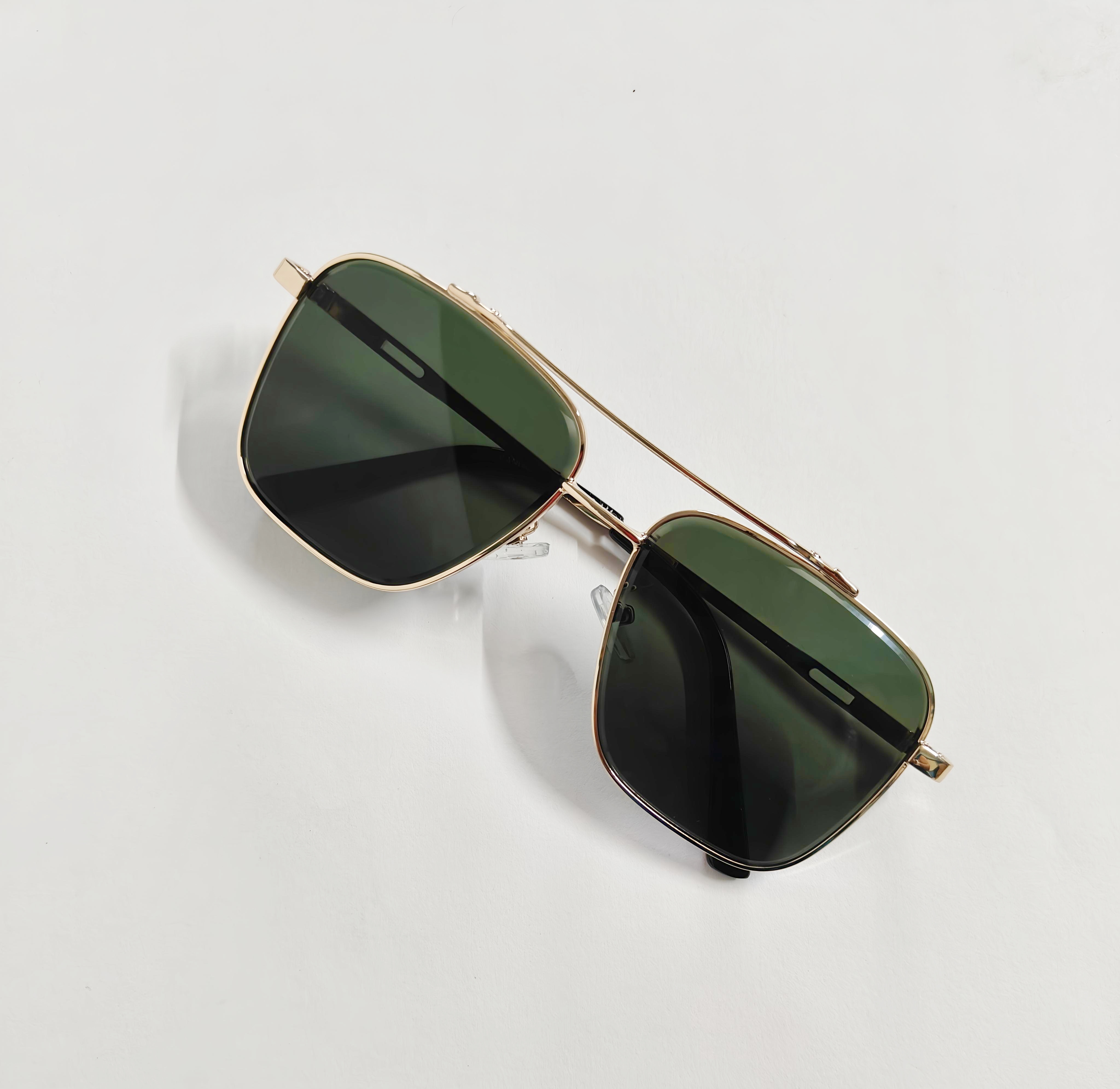 Semi Square Navigator Sunglasses