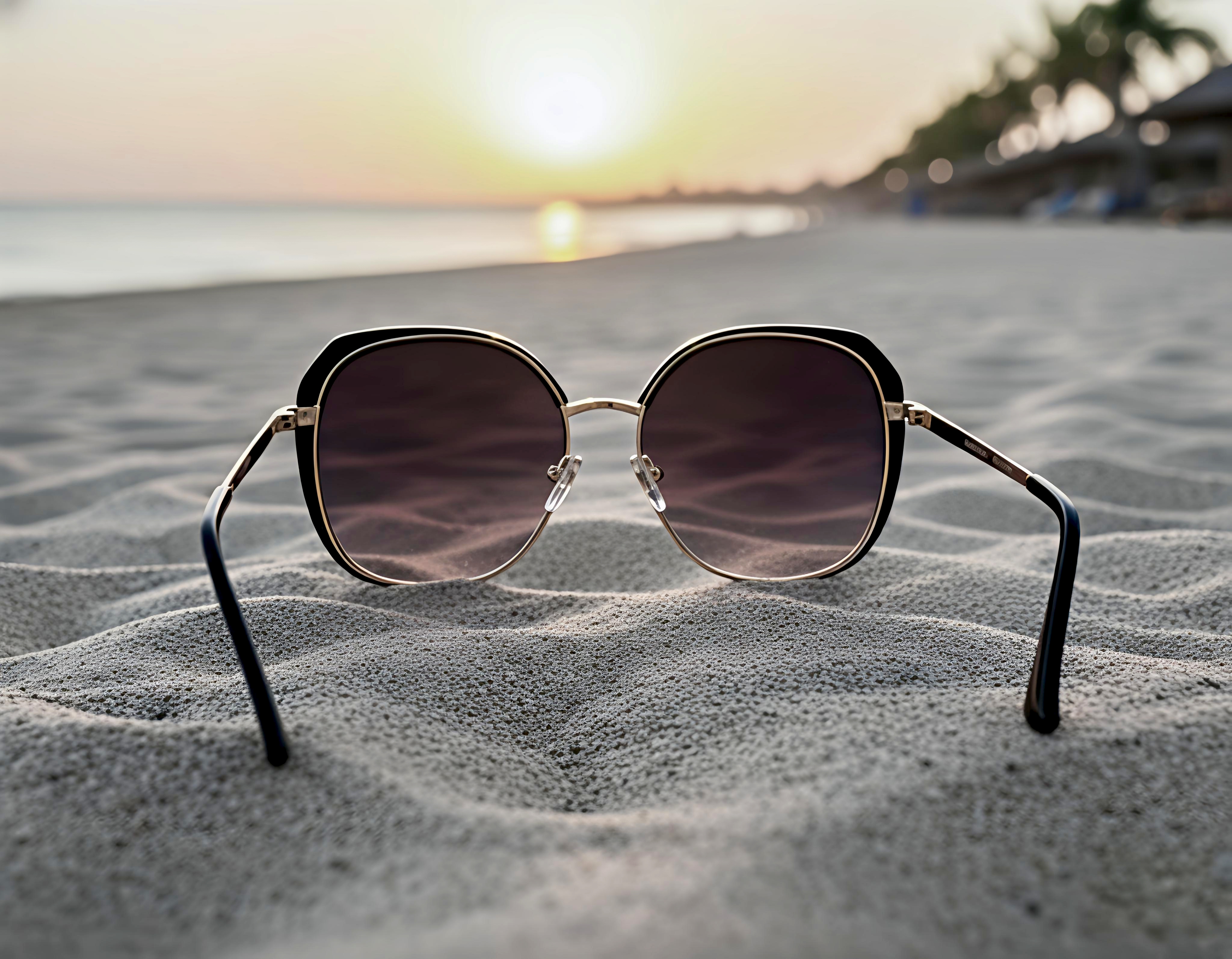 Exclusive Rounded-Square Sunglasses