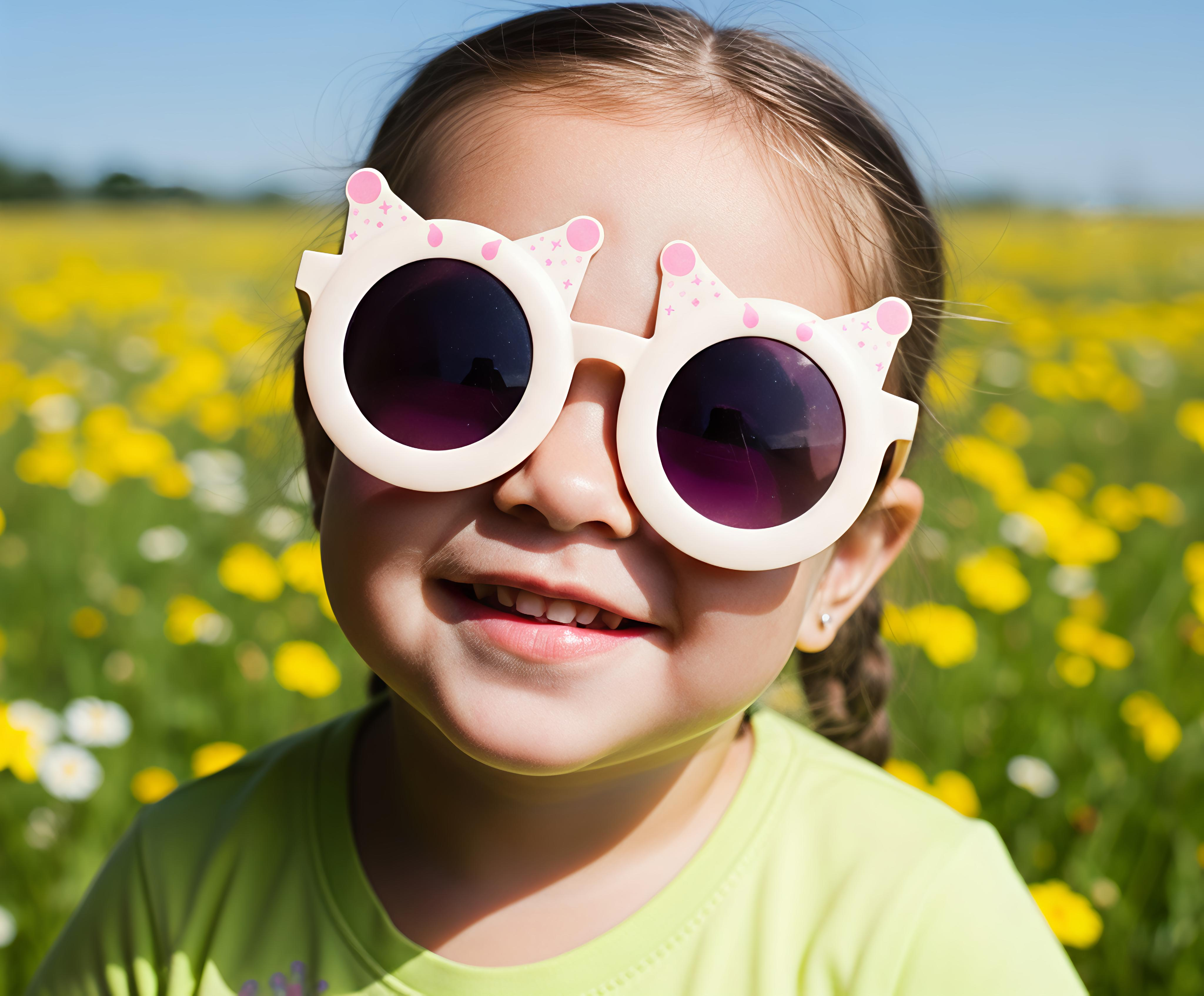 Cartoon Crown Kids Sunglasses