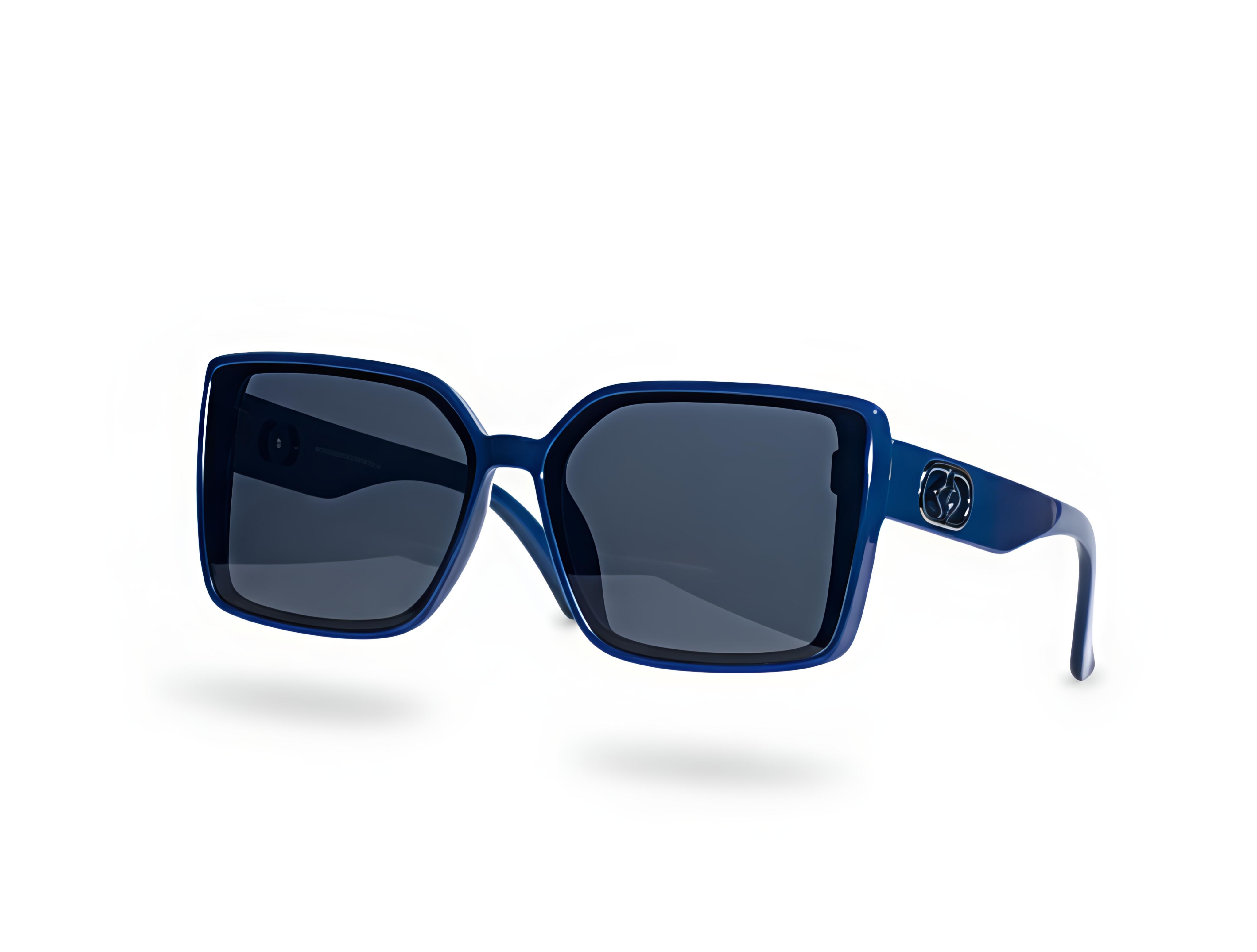 Square Blue Sunglasses