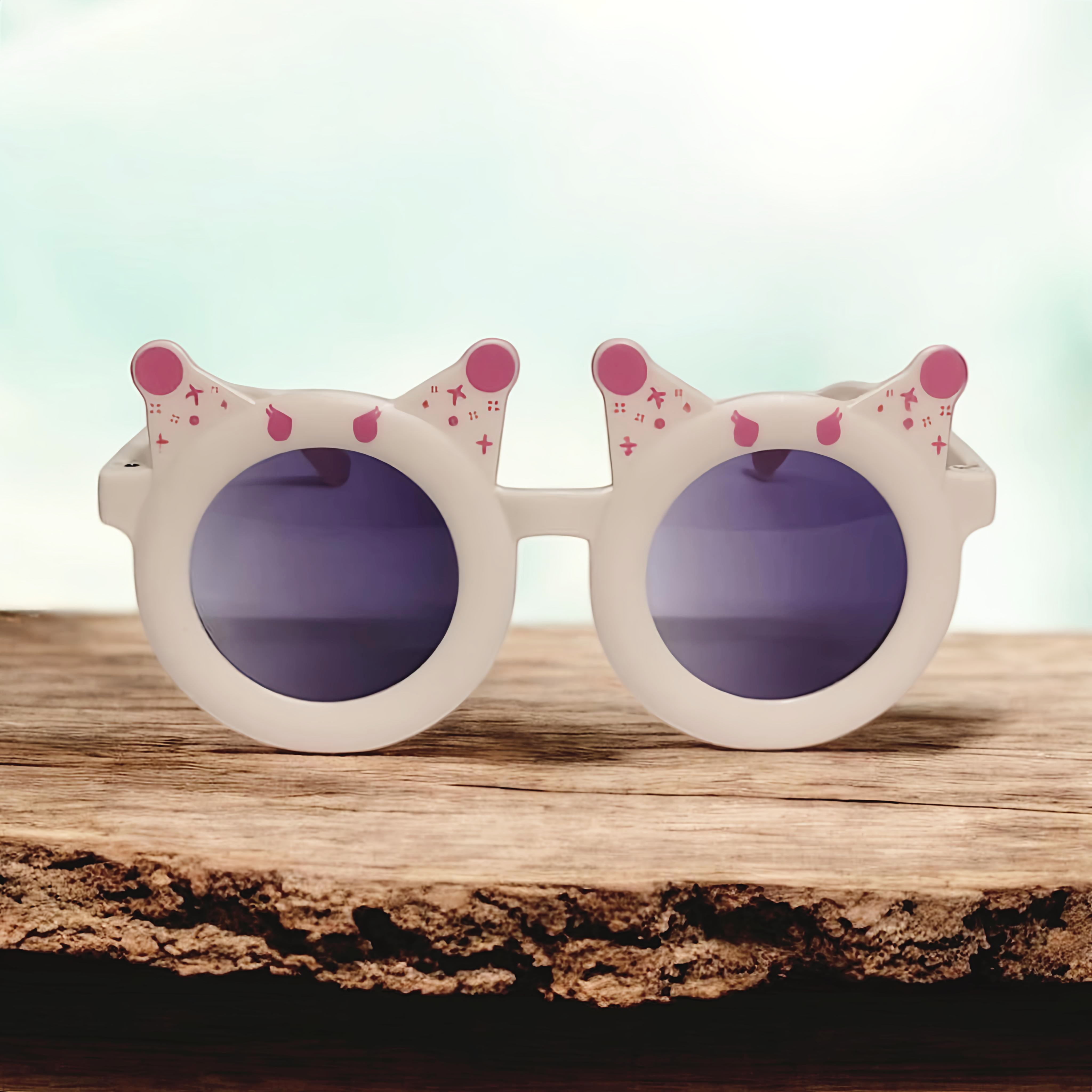Cartoon Crown Kids Sunglasses