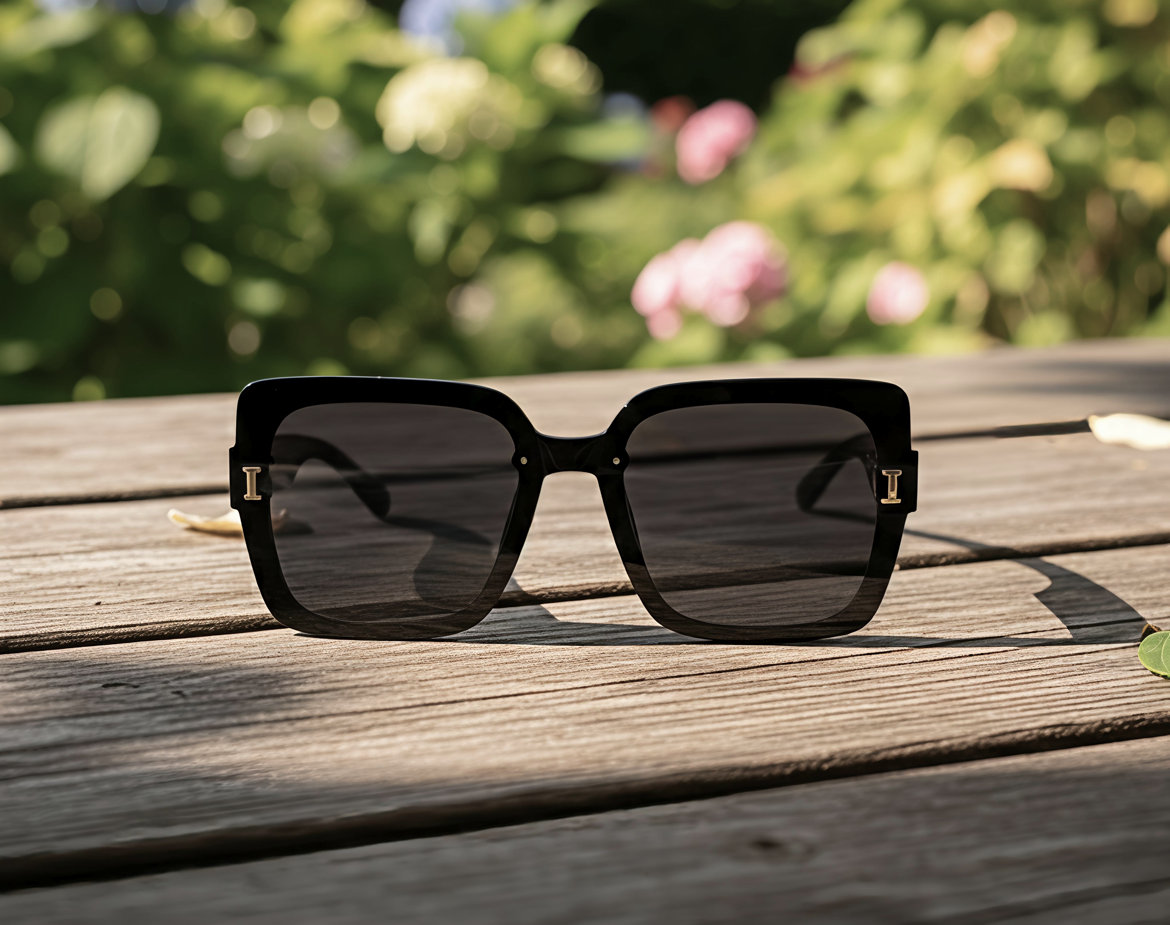 Stylish Z-Black Square Sunglasses