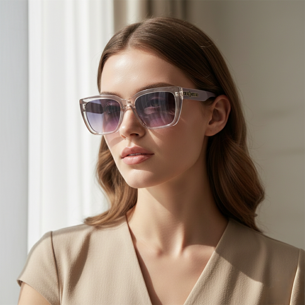 Lavender Designer Sunglasses