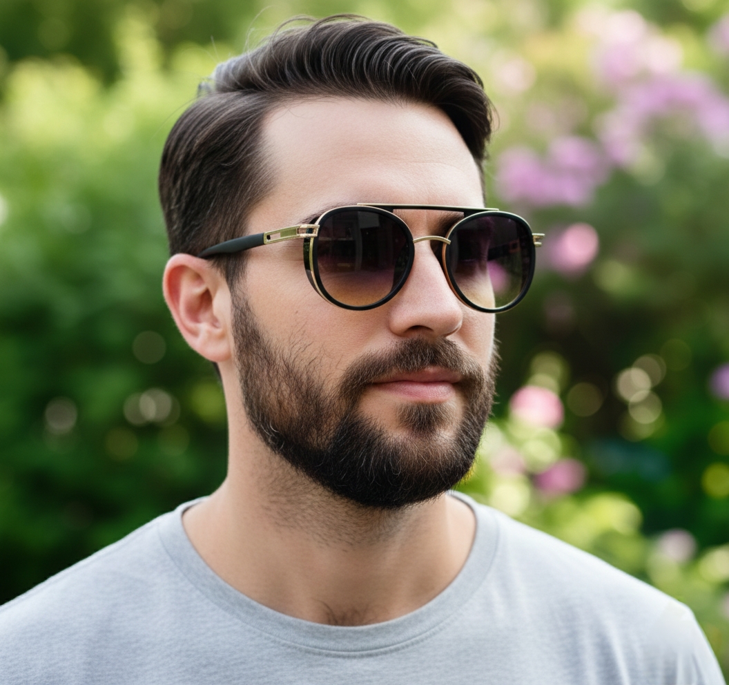 Stylish Gradient Men Sunglasses