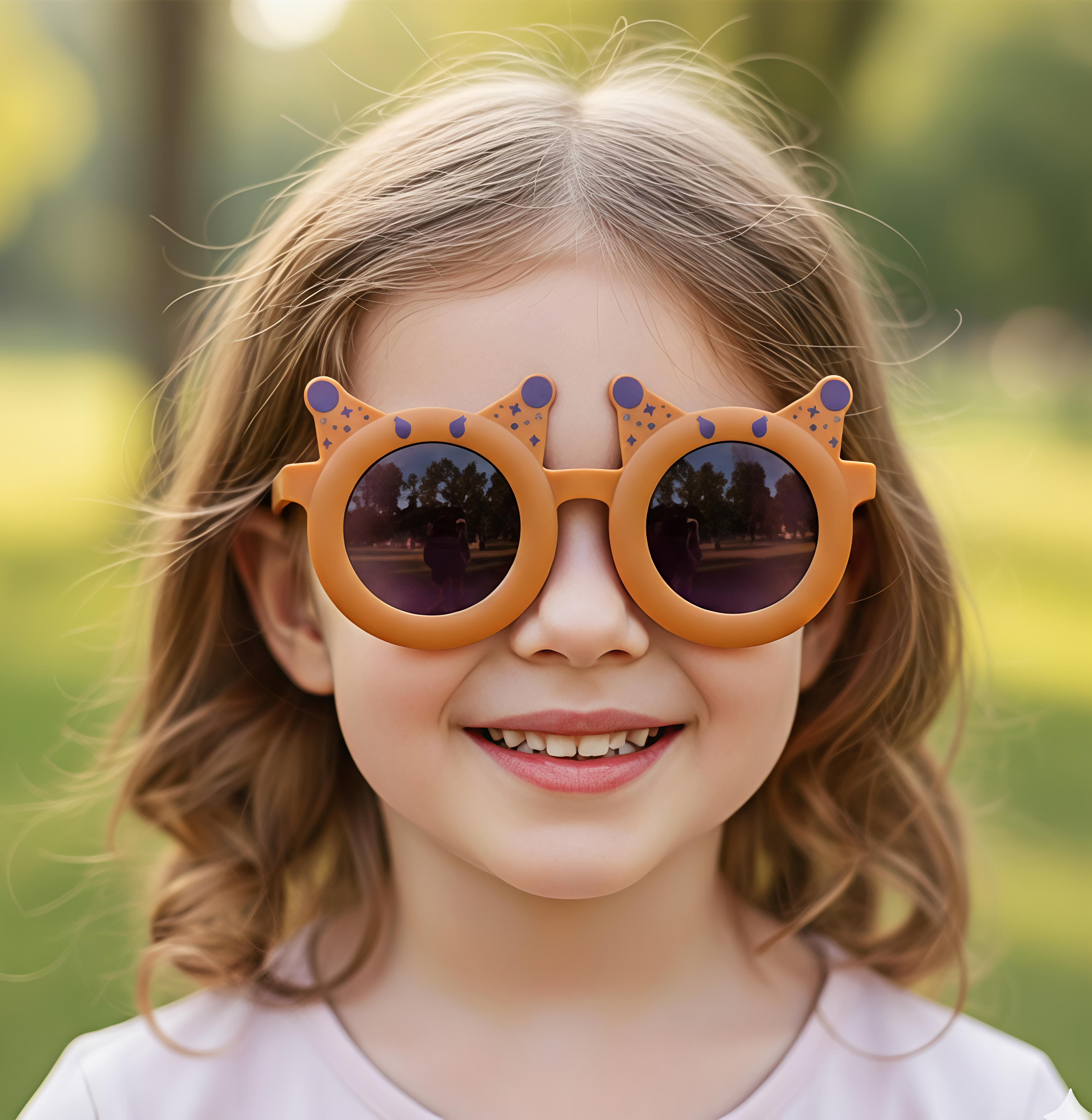 Mustard Yellow Kitty Ears Sunglasses