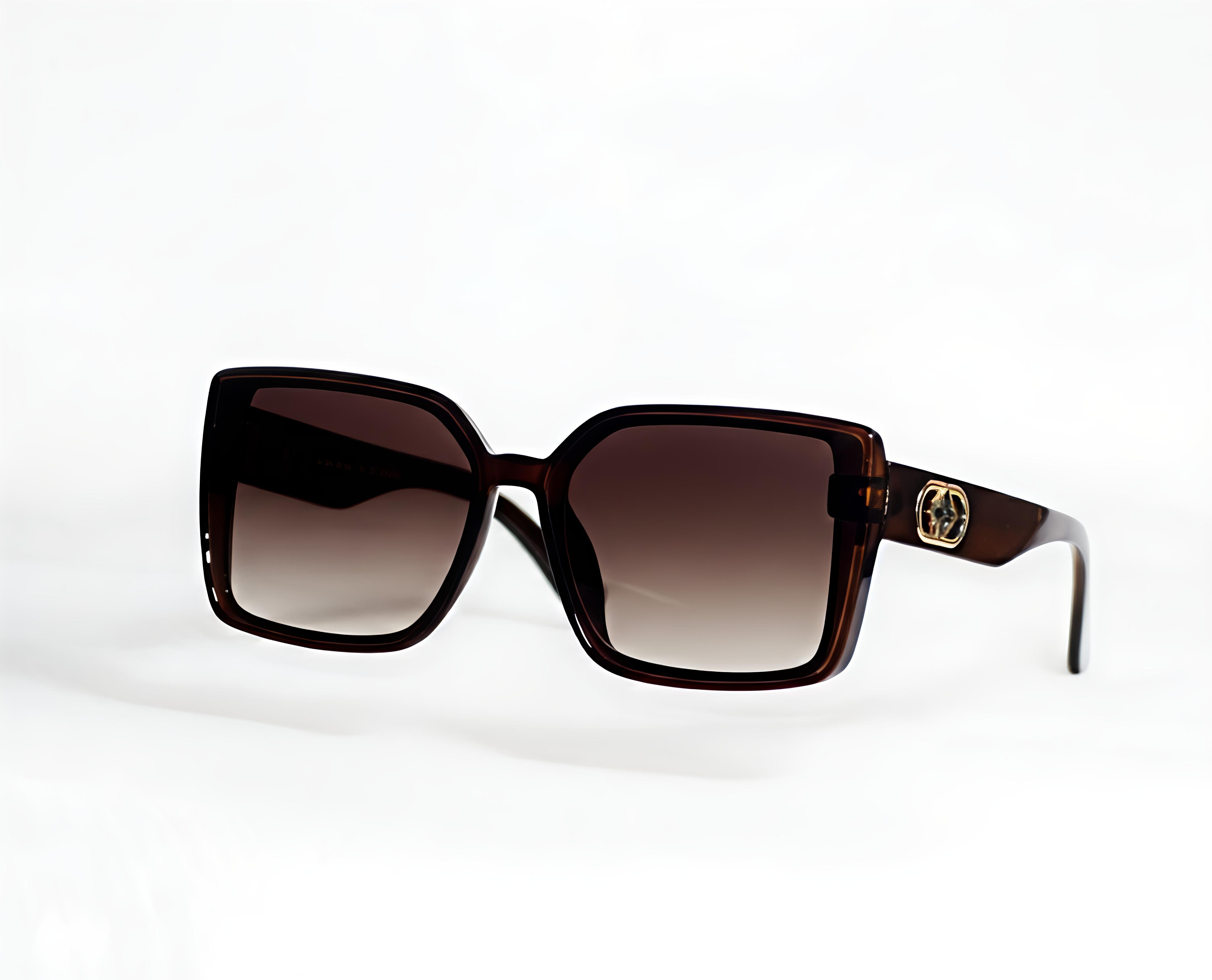 Square Brown Sunglasses