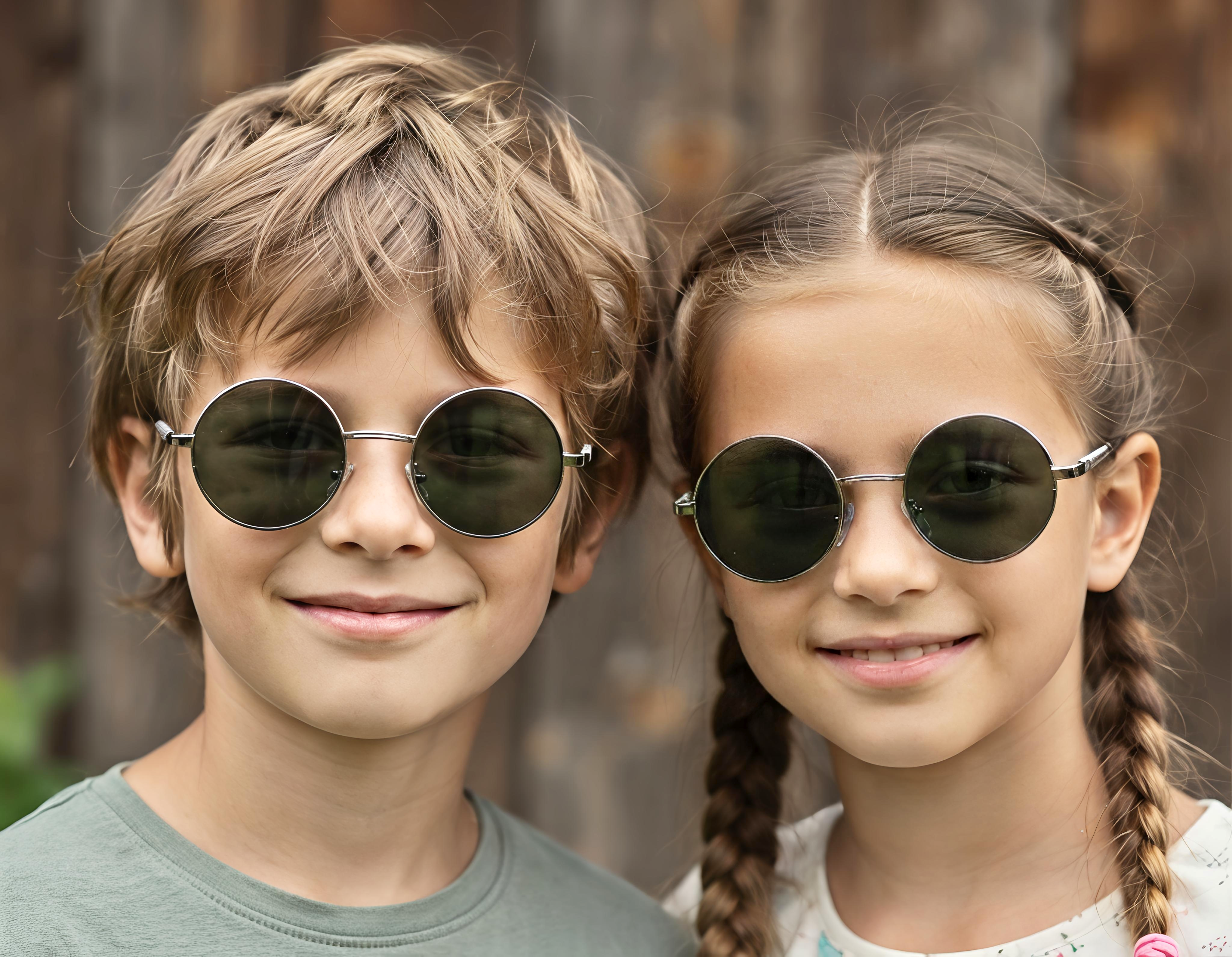 Retro Round Sunglasses