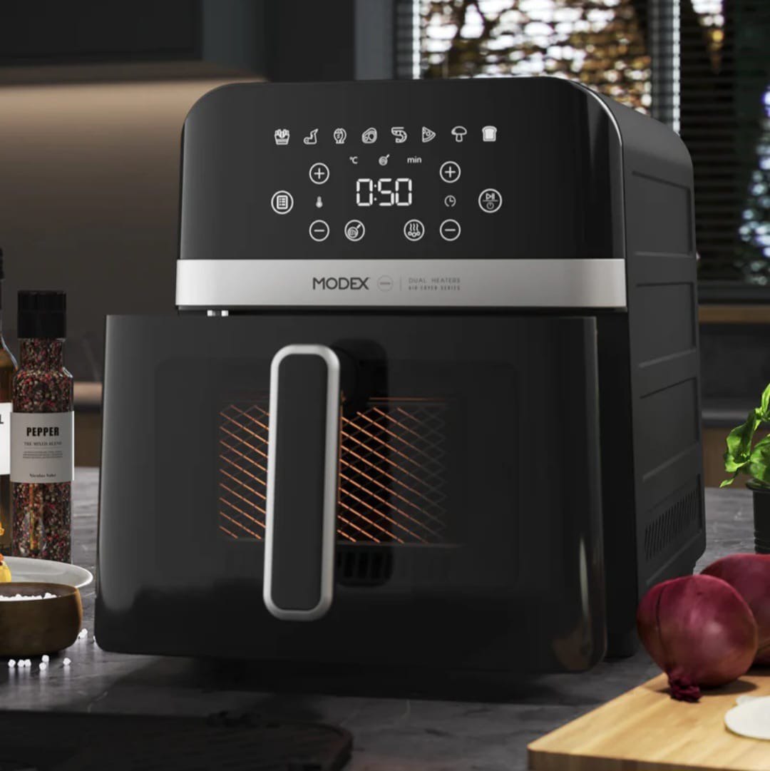 قلاية هوائية دبل هيتر 9 لتر modex