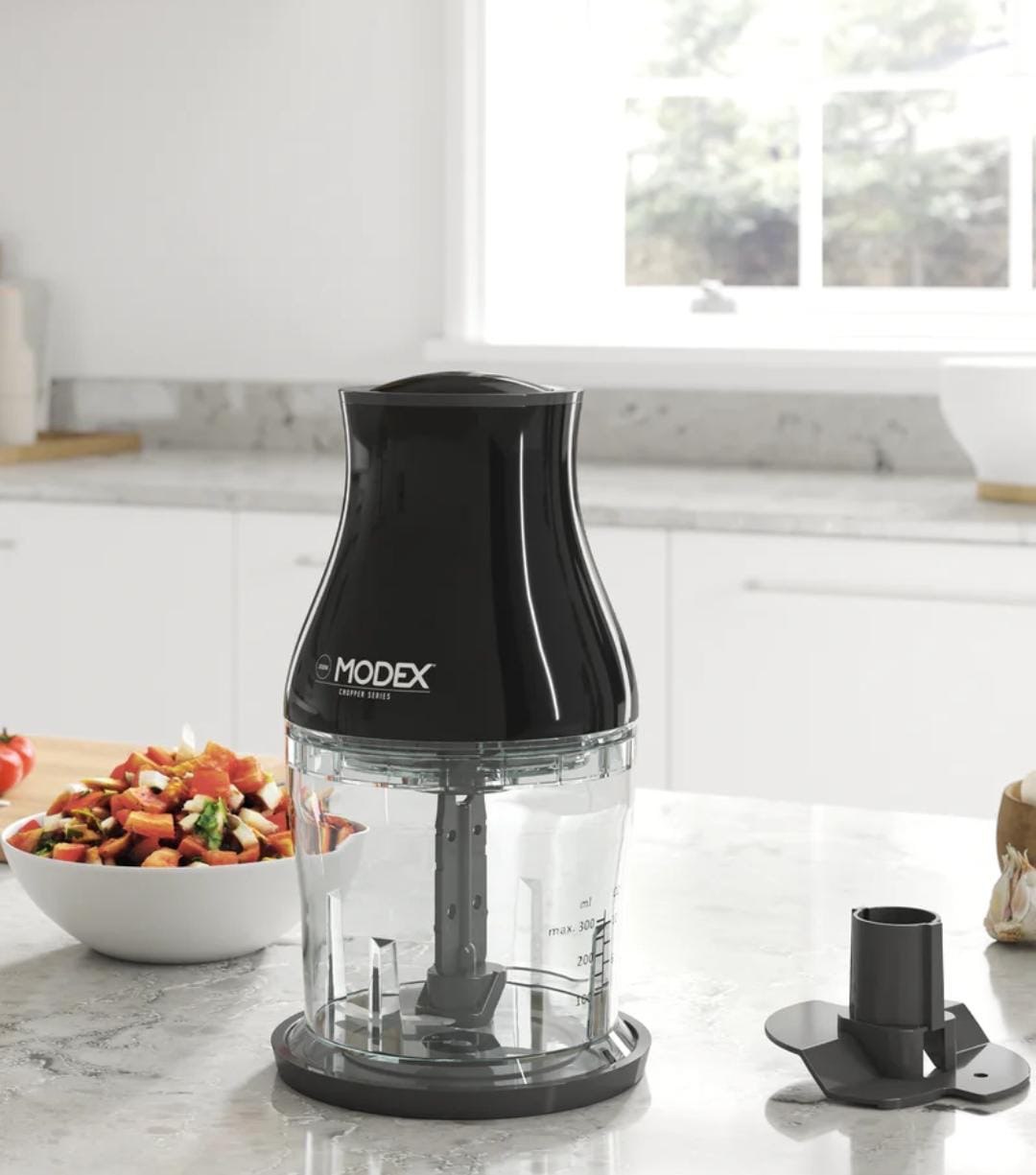 محضرة طعام مع ملحق تقشير الثوم modex 