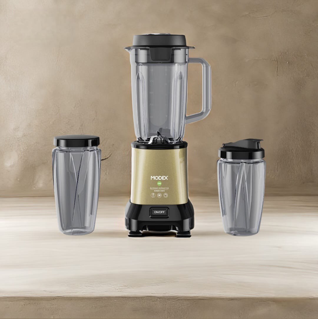 خلاط + كوب + مطارة modex قبل الخصم 119,000 بعد الخصم 95,000