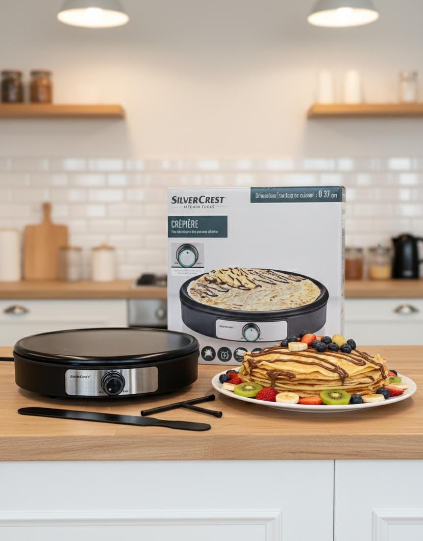 صانعة كريب  silver crest 