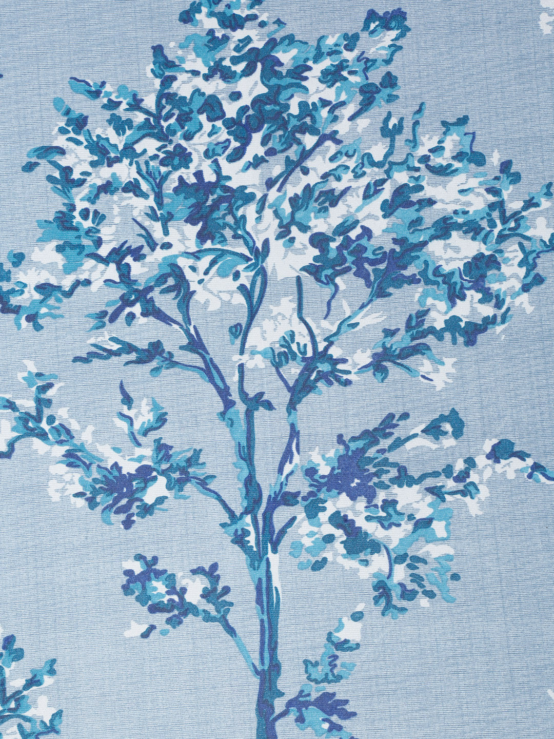 livingcreation Floral Printed Eyelet Polyester Curtains for Living Room & Bedroom | Set of 3 (2 Floral + 1 Plain)