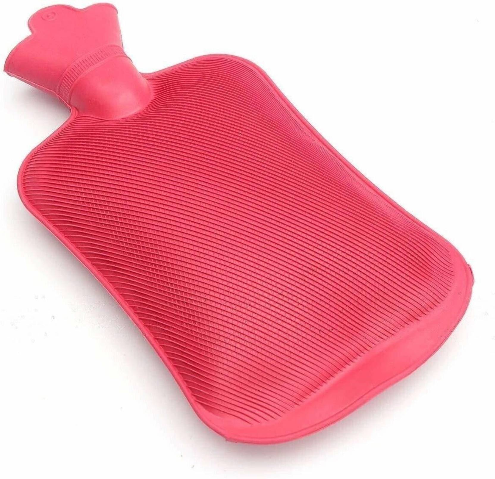 livingcreation Premium Rubber Hot Water Bag for Pain Relief – Leak-Proof Design, 1750 ml Capacity