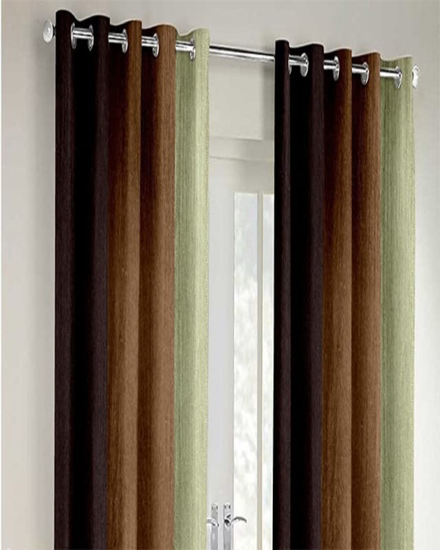livingcreation Multishaded Room Darkening Polyester Eyelet Curtains for Living Room & Bedroom Pack of 1