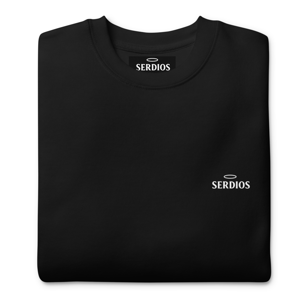 SER DIOS – SIN MILAGROS | Sudadera unisex premium negra