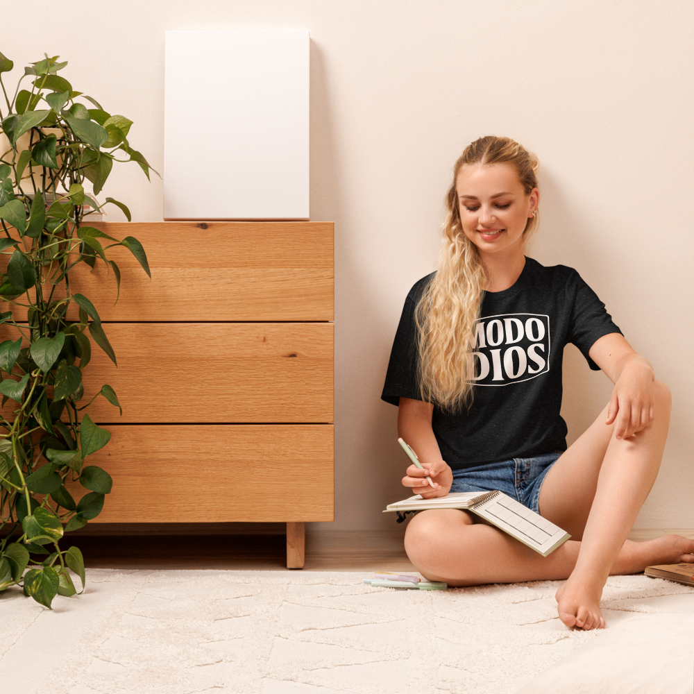 MODO DIOS – Camiseta unisex negra