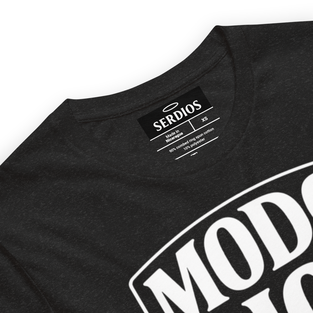MODO DIOS – Camiseta unisex negra