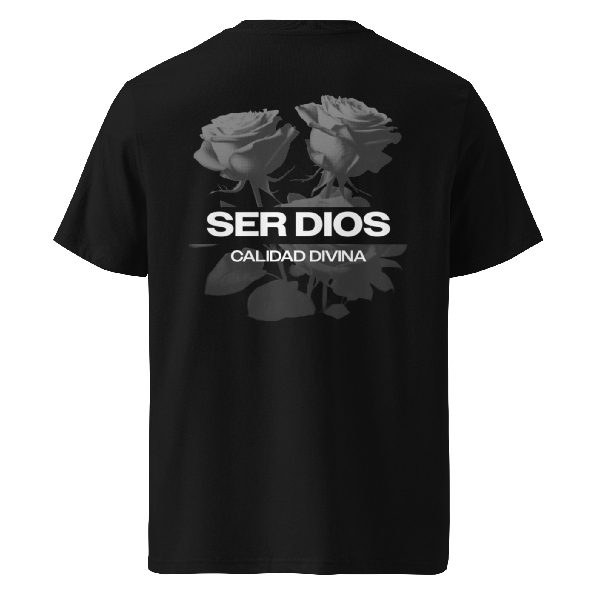 SER DIOS – CALIDAD DIVINA | Camiseta unisex de algodón orgánico
