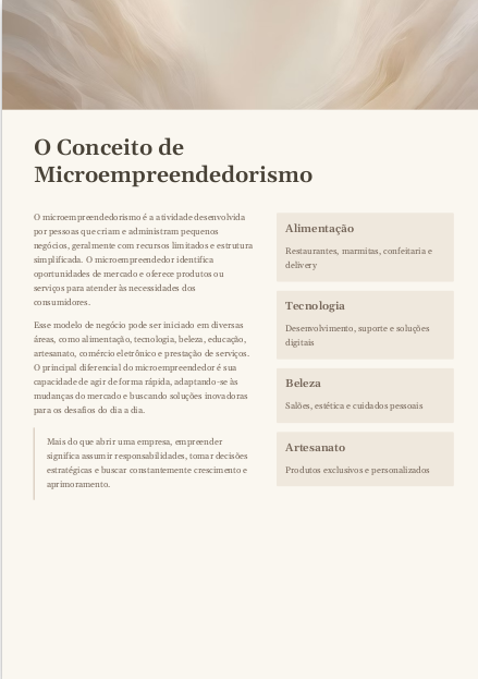Micro Empreendedorismo