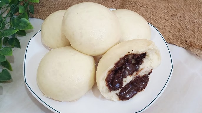 Bakpao ( 1 Box Isi 2 pcs ) Rasa Coklat Nutella & Ovomaltine