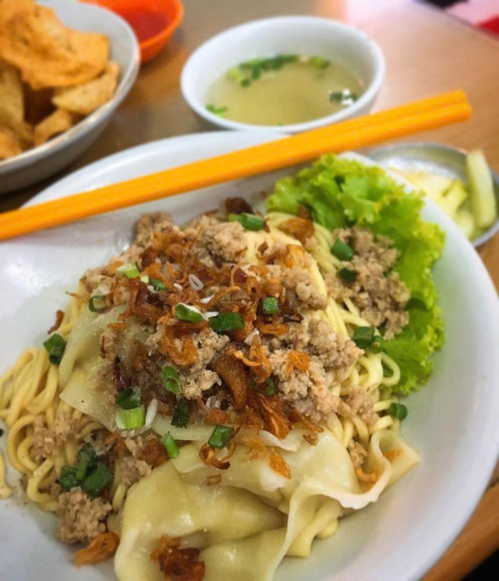 Cwie Mie Malang + Pangsit