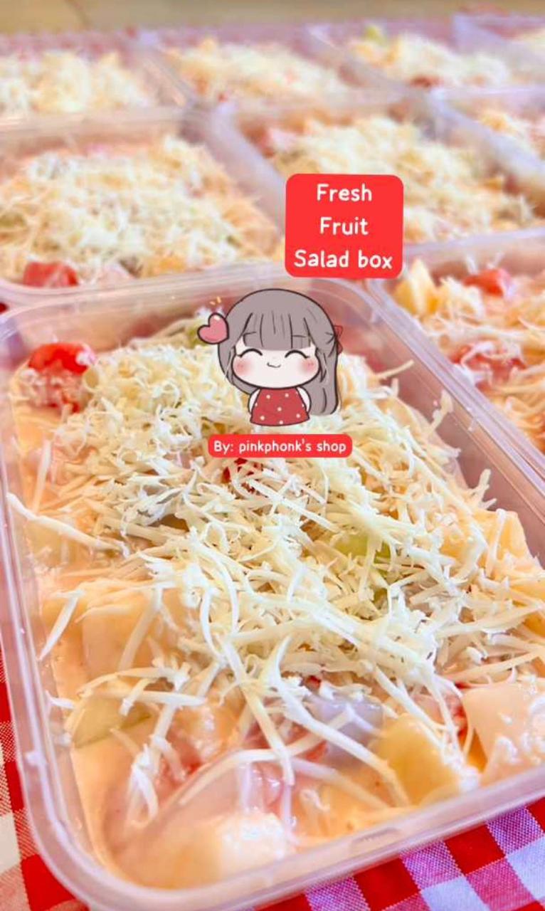 Salad Buah Box ( 500 ml )