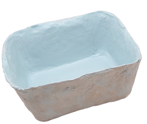  Papier Mâché Clay Dish